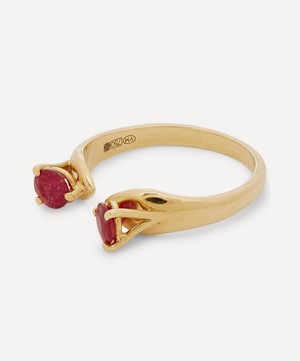 Atelier VM - 18ct Gold Mirror Ruby Ring image number 2