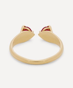 Atelier VM - 18ct Gold Mirror Ruby Ring image number 3