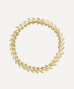 Shaun Leane - Gold Plated Vermeil Silver Serpents Trace Slim Bracelet image number 0
