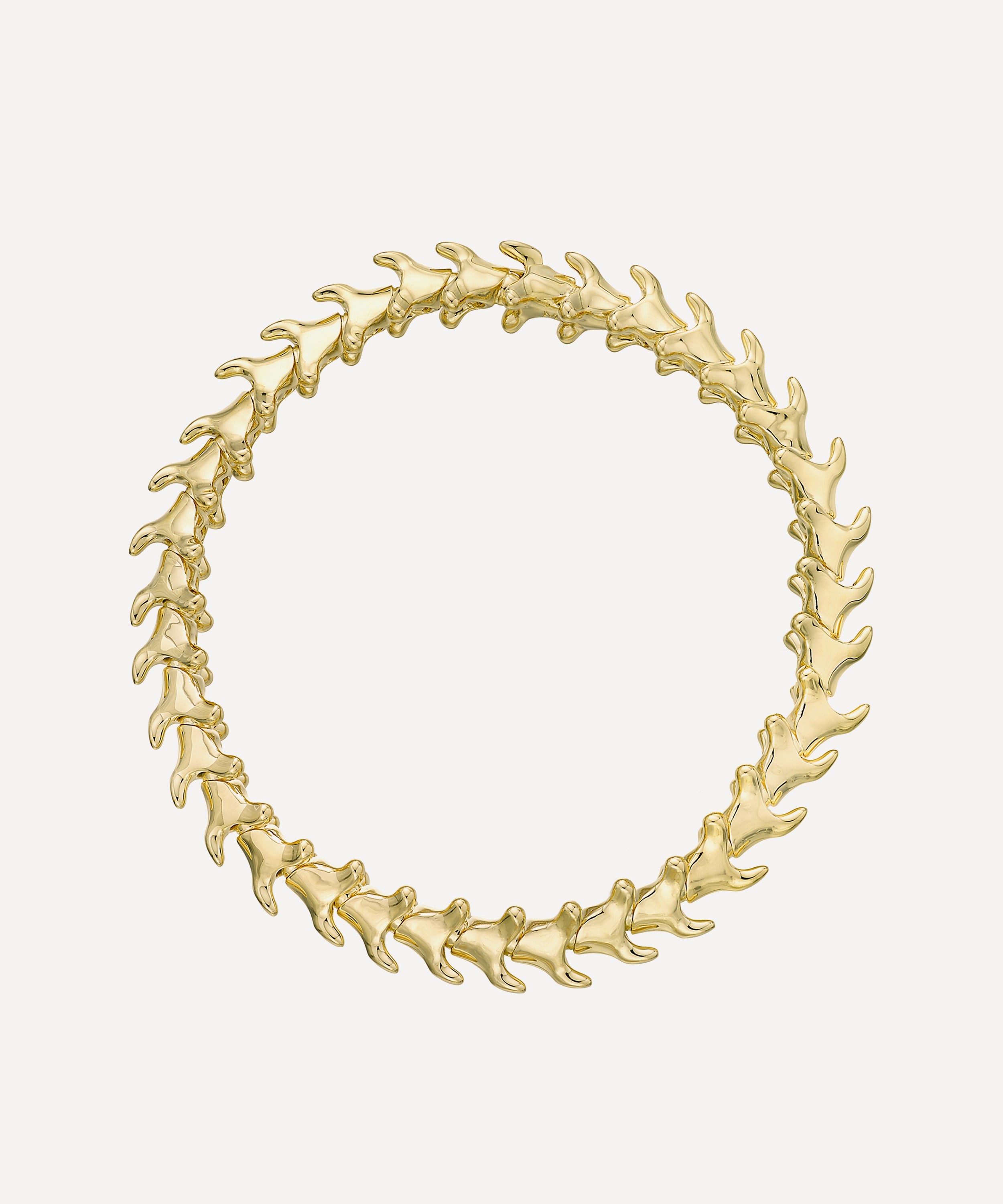 Shaun Leane - Gold Plated Vermeil Silver Serpents Trace Slim Bracelet
