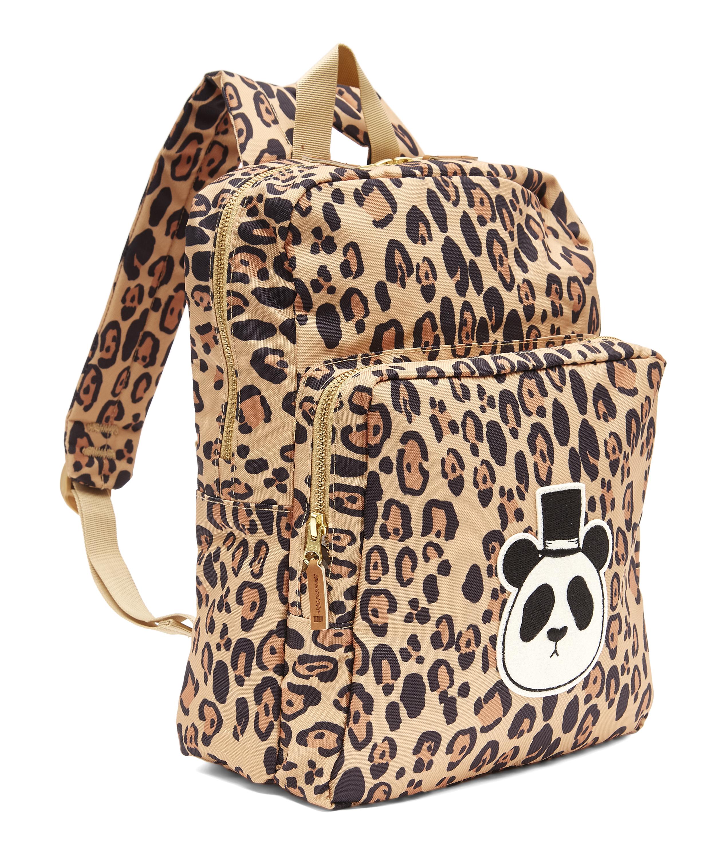 mini rodini leopard backpack