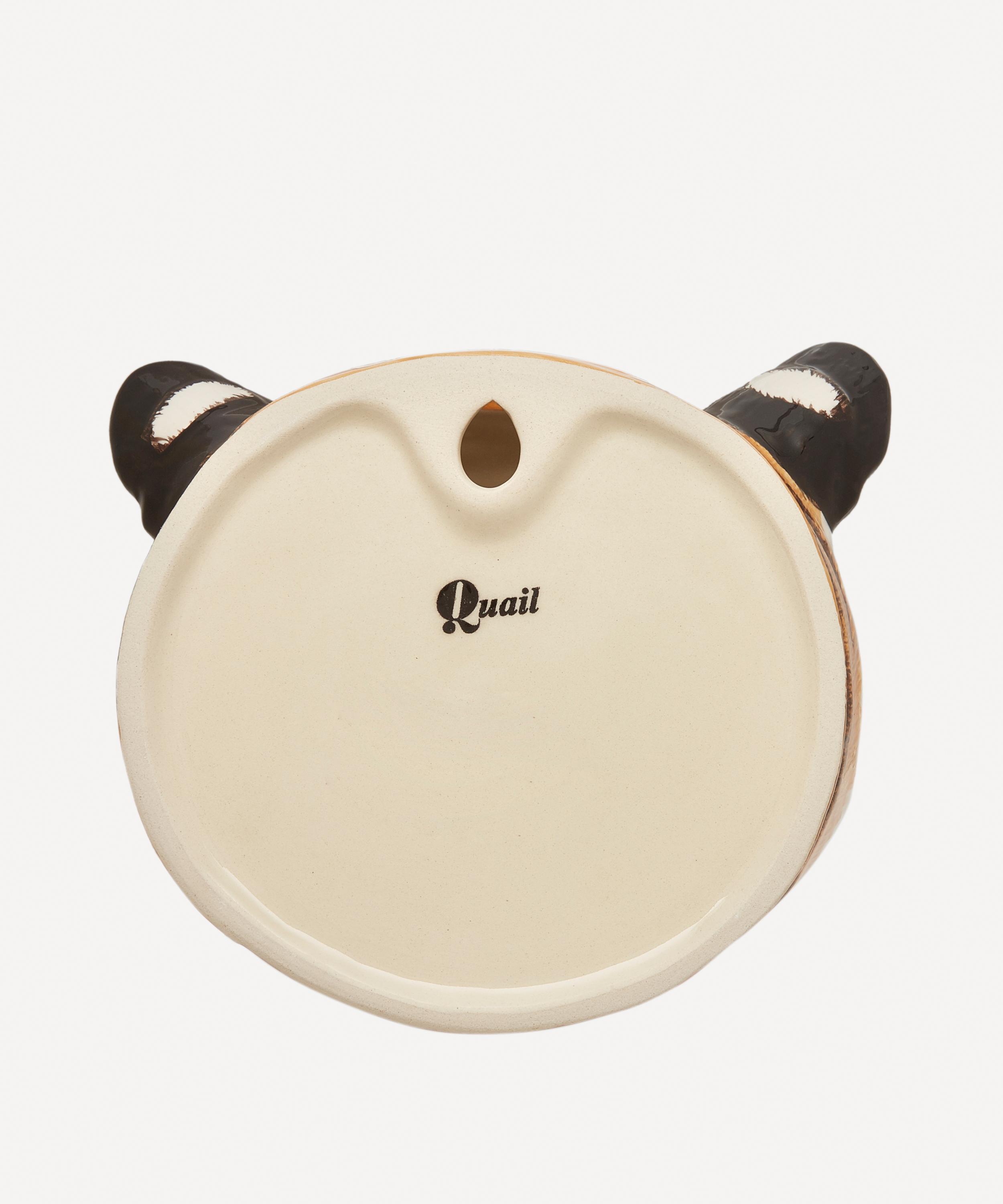 Quail - Tiger Wall Vase image number 2
