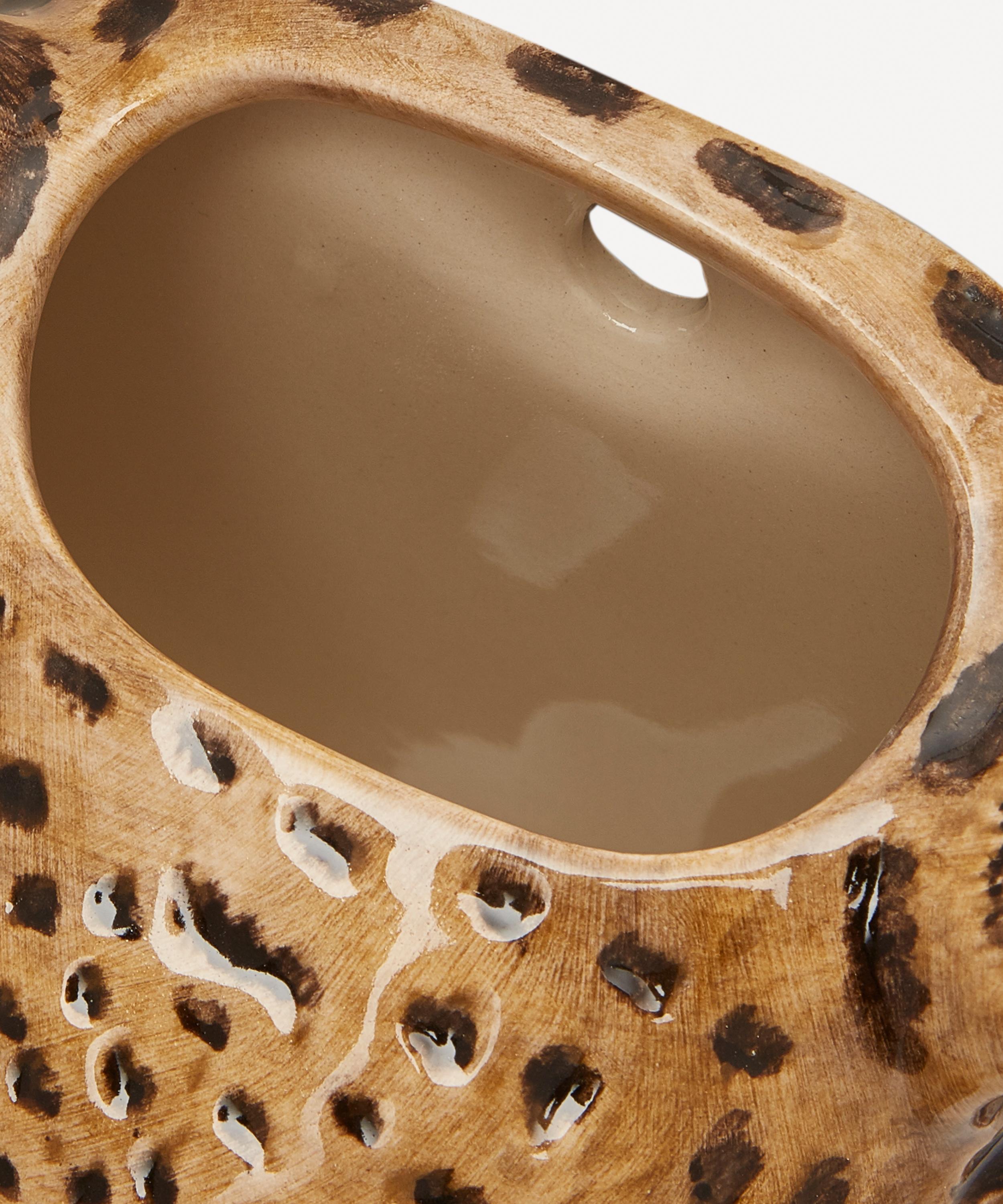 Quail - Leopard Wall Vase image number 3
