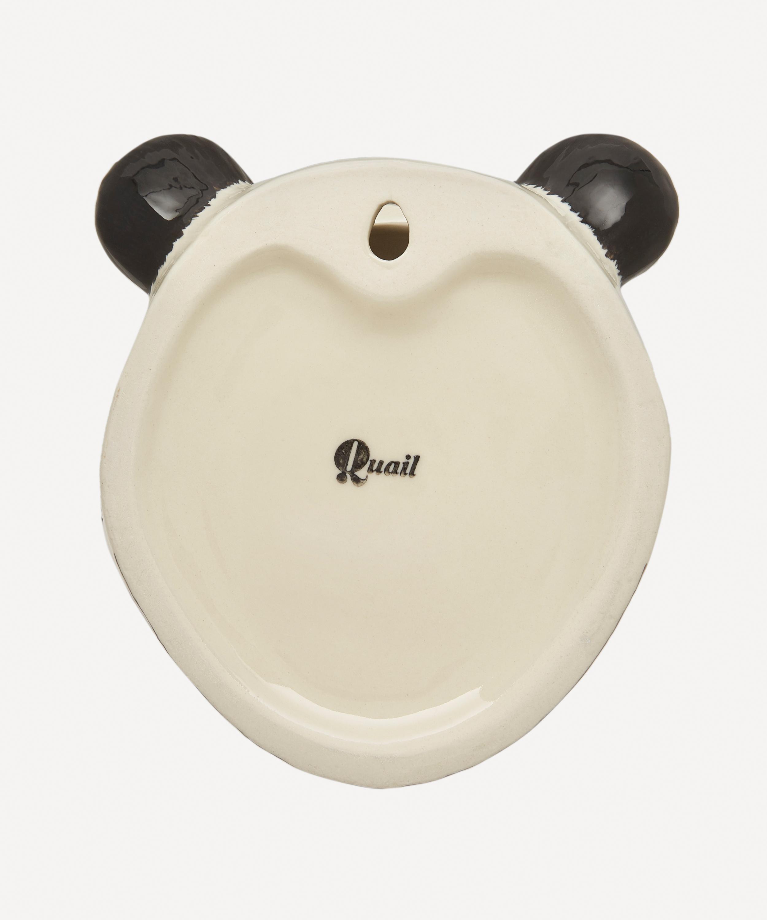 Quail - Panda Wall Vase image number 2