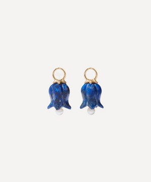 Annoushka - 18ct Gold Lapis Lazuli and Pearl Tulip Earring Drops image number 0
