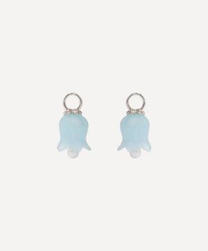 Annoushka - 18ct White Gold Aquamarine and Pearl Tulip Earring Drops image number 0