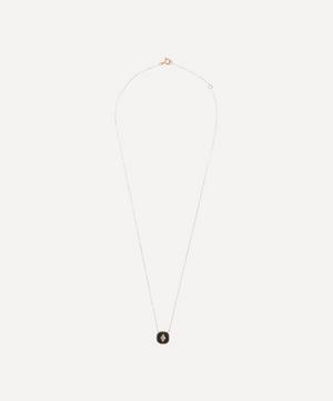 Pascale Monvoisin - 9ct Rose Gold Pierrot N°2 Diamond and Bakelite Pendant Necklace image number 2