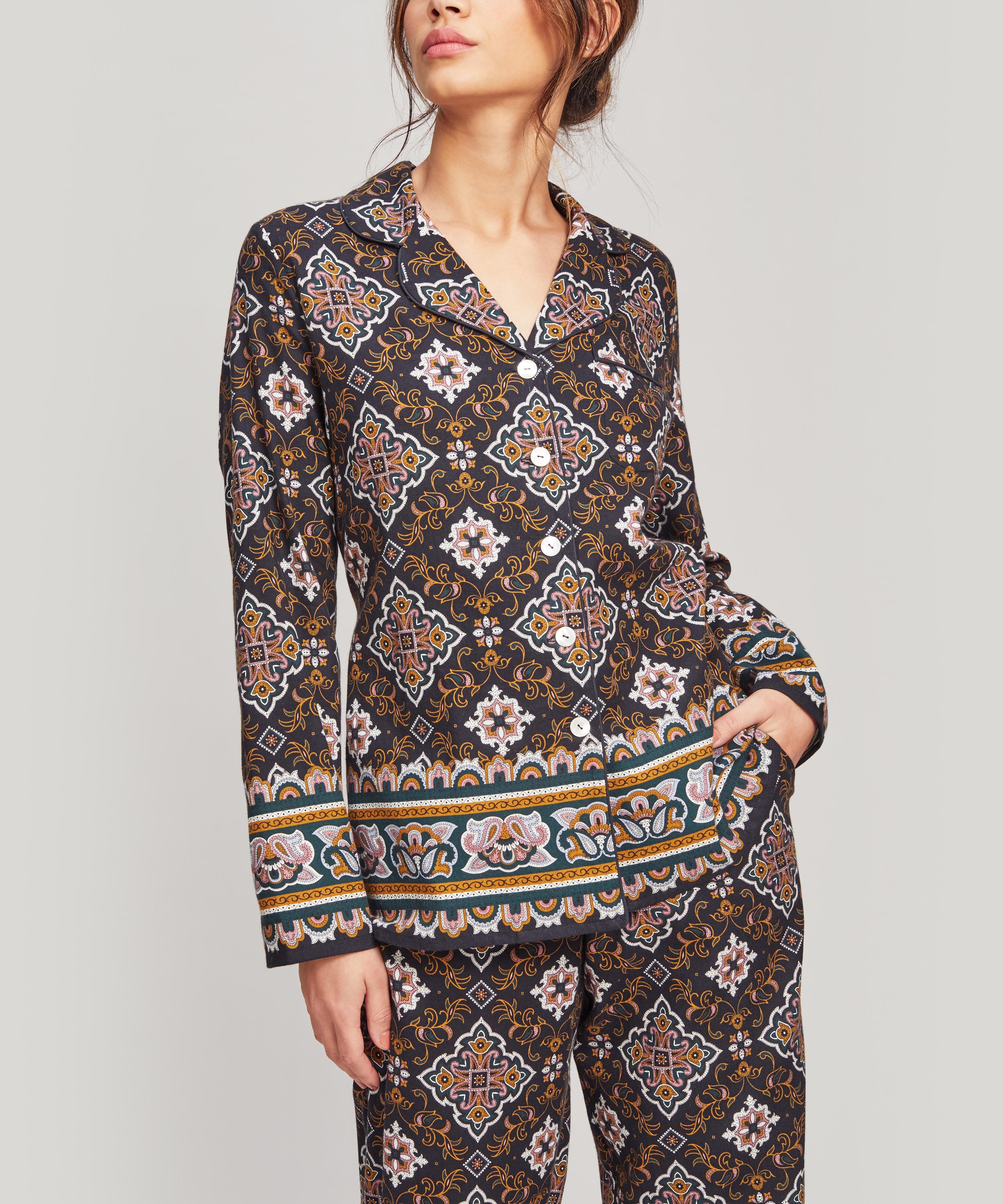 Liberty - Chatsworth Brushed Cotton Pyjama Set image number 0