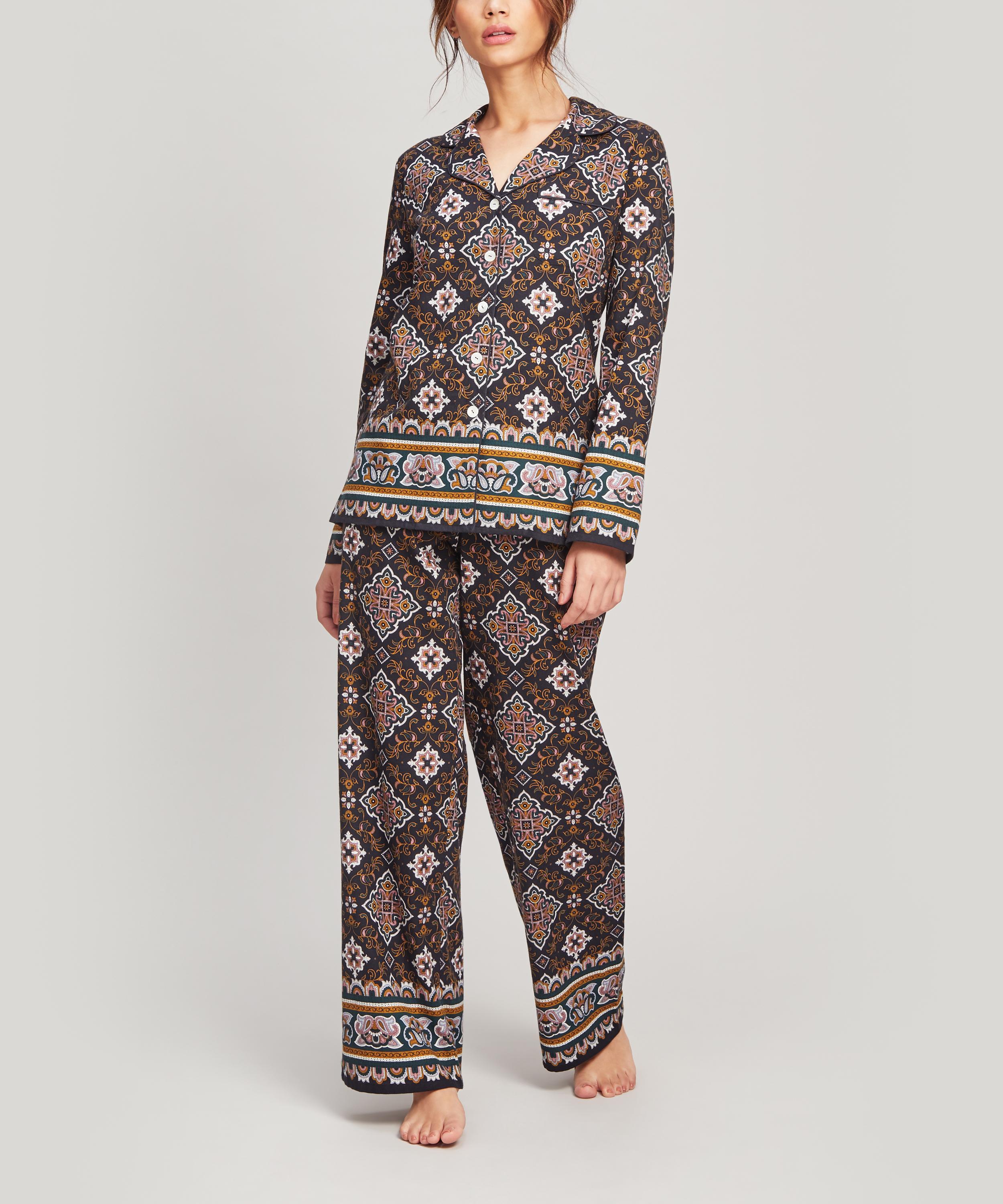 Liberty - Chatsworth Brushed Cotton Pyjama Set image number 1