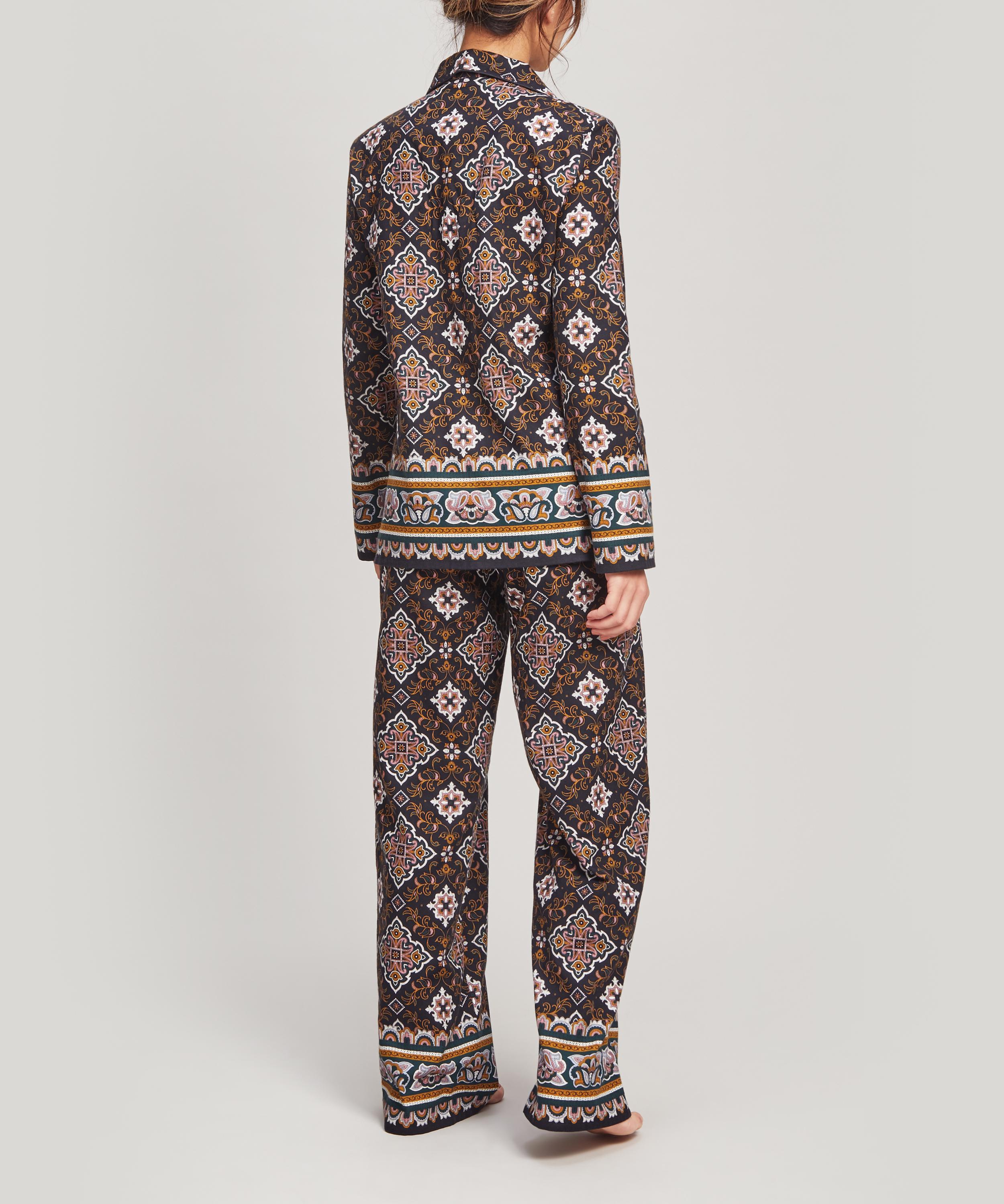 Liberty - Chatsworth Brushed Cotton Pyjama Set image number 2