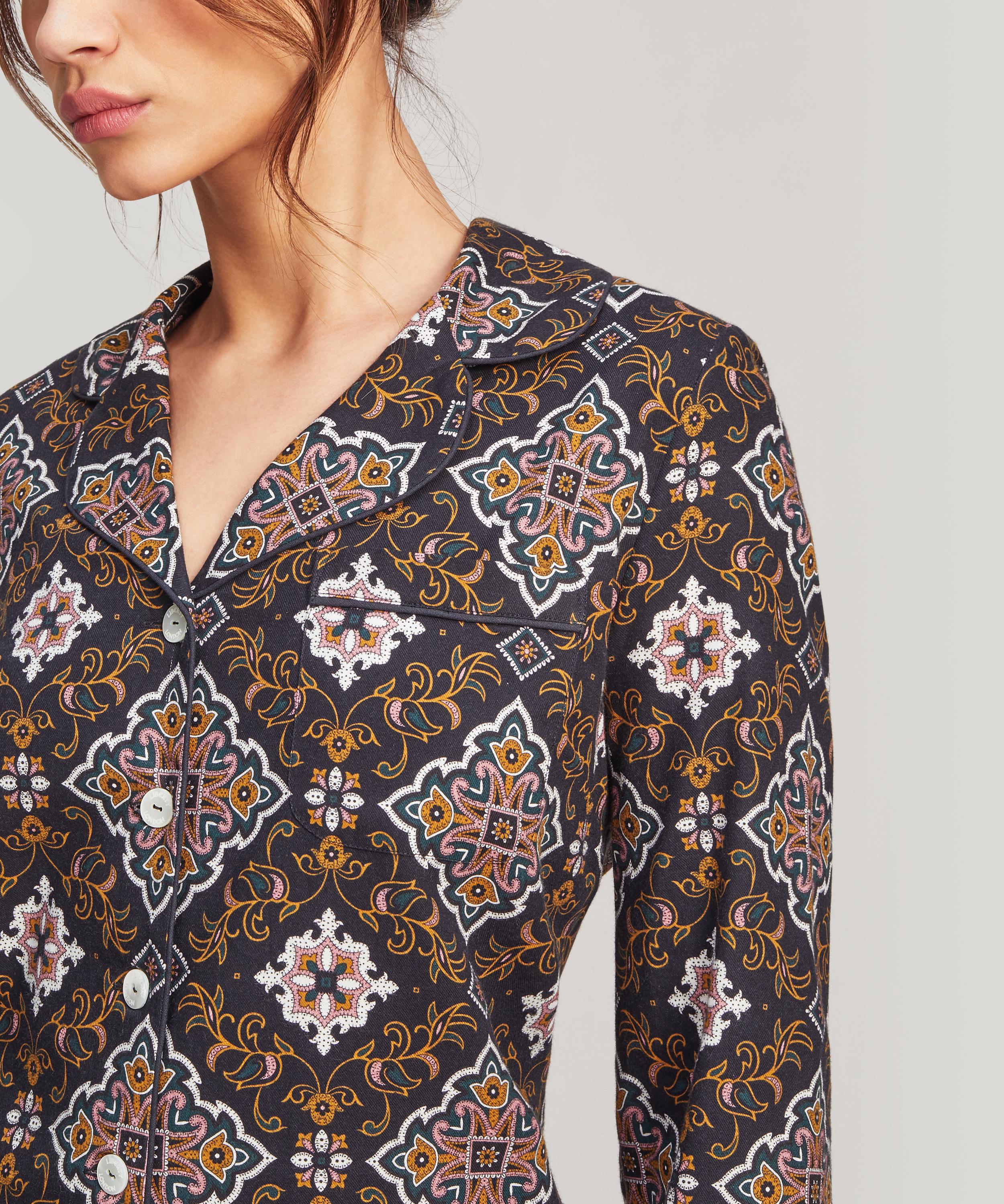 Liberty - Chatsworth Brushed Cotton Pyjama Set image number 3