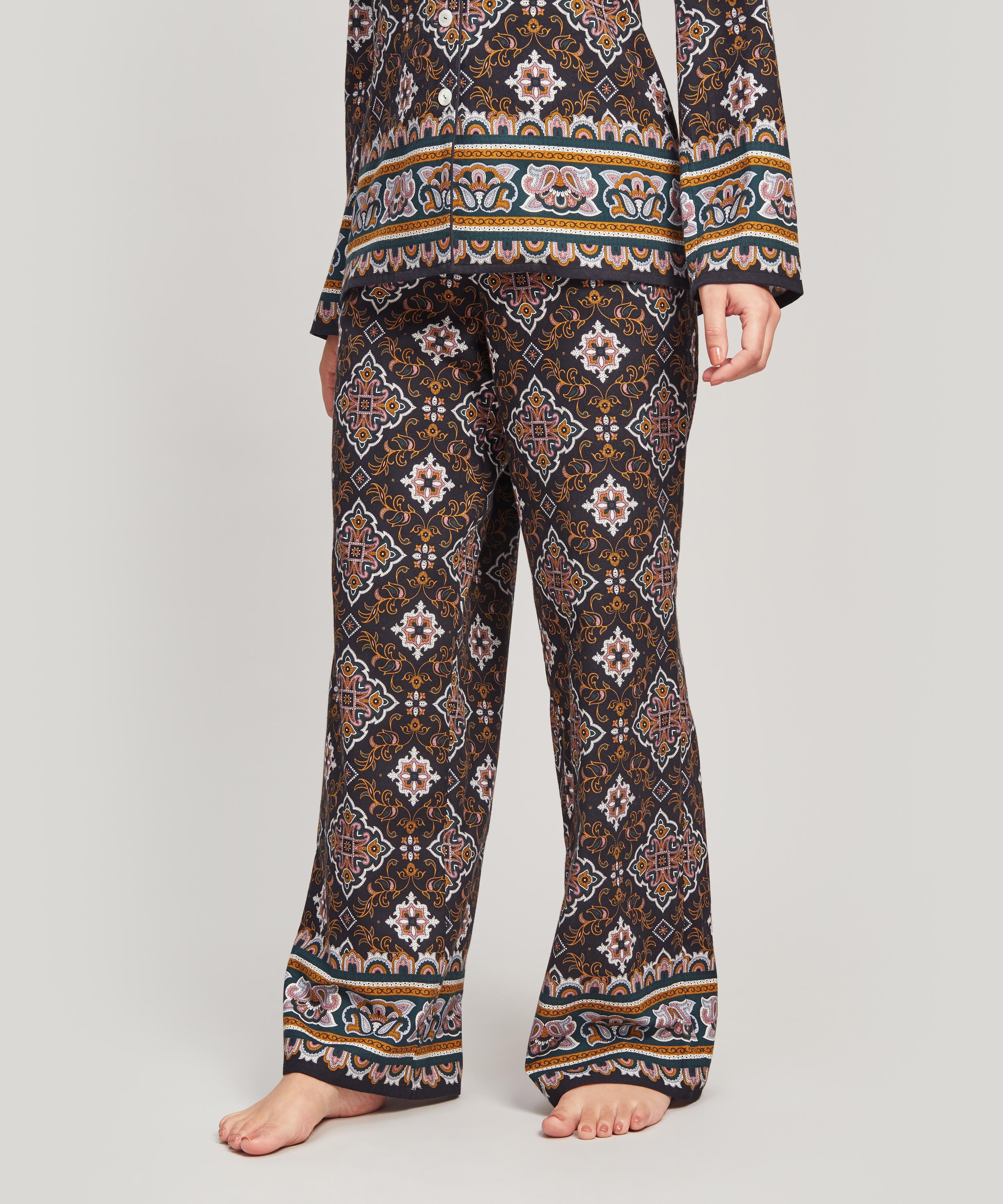 Liberty - Chatsworth Brushed Cotton Pyjama Set image number 4
