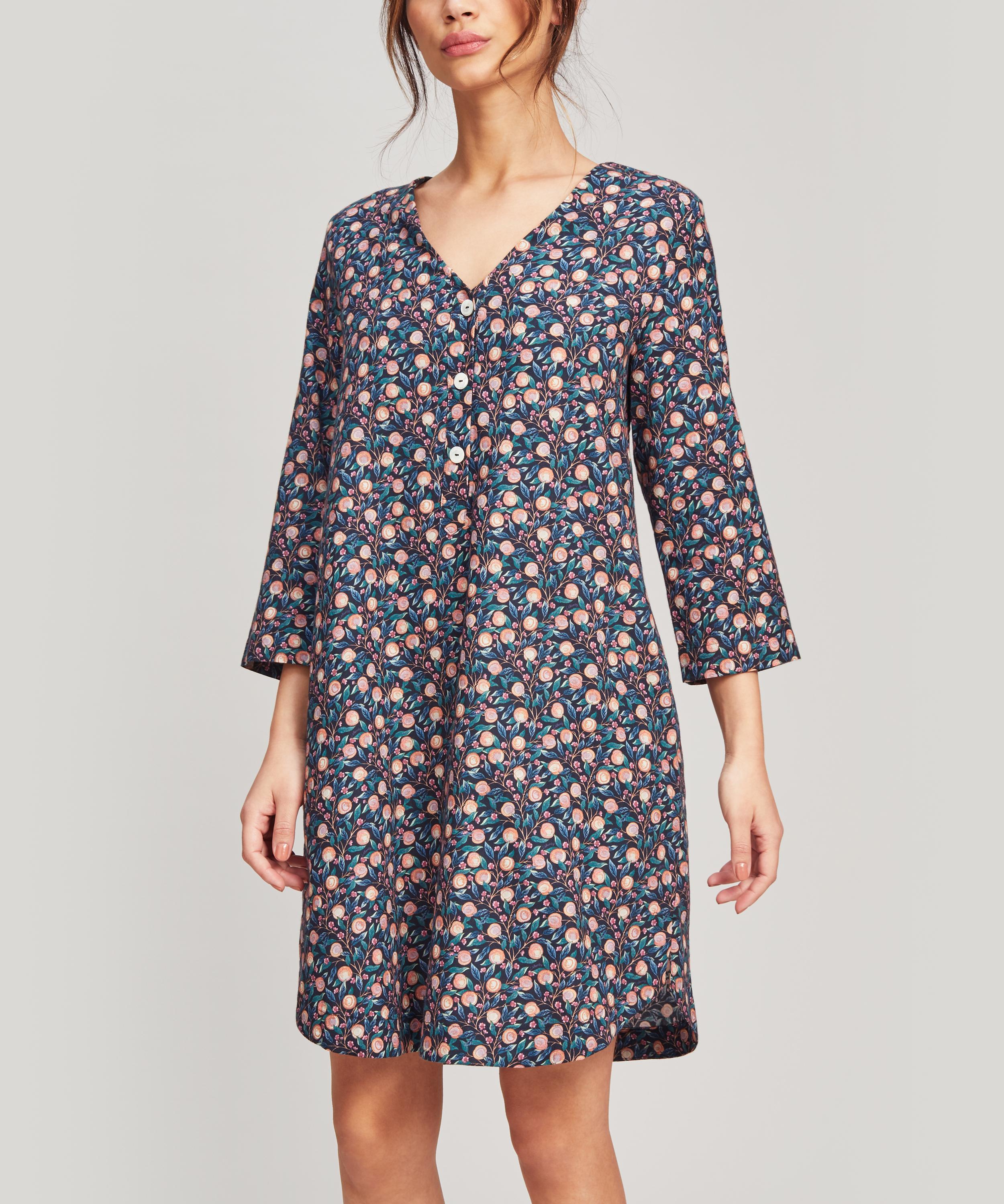 Liberty Valencia Brushed Cotton Nightshirt Liberty