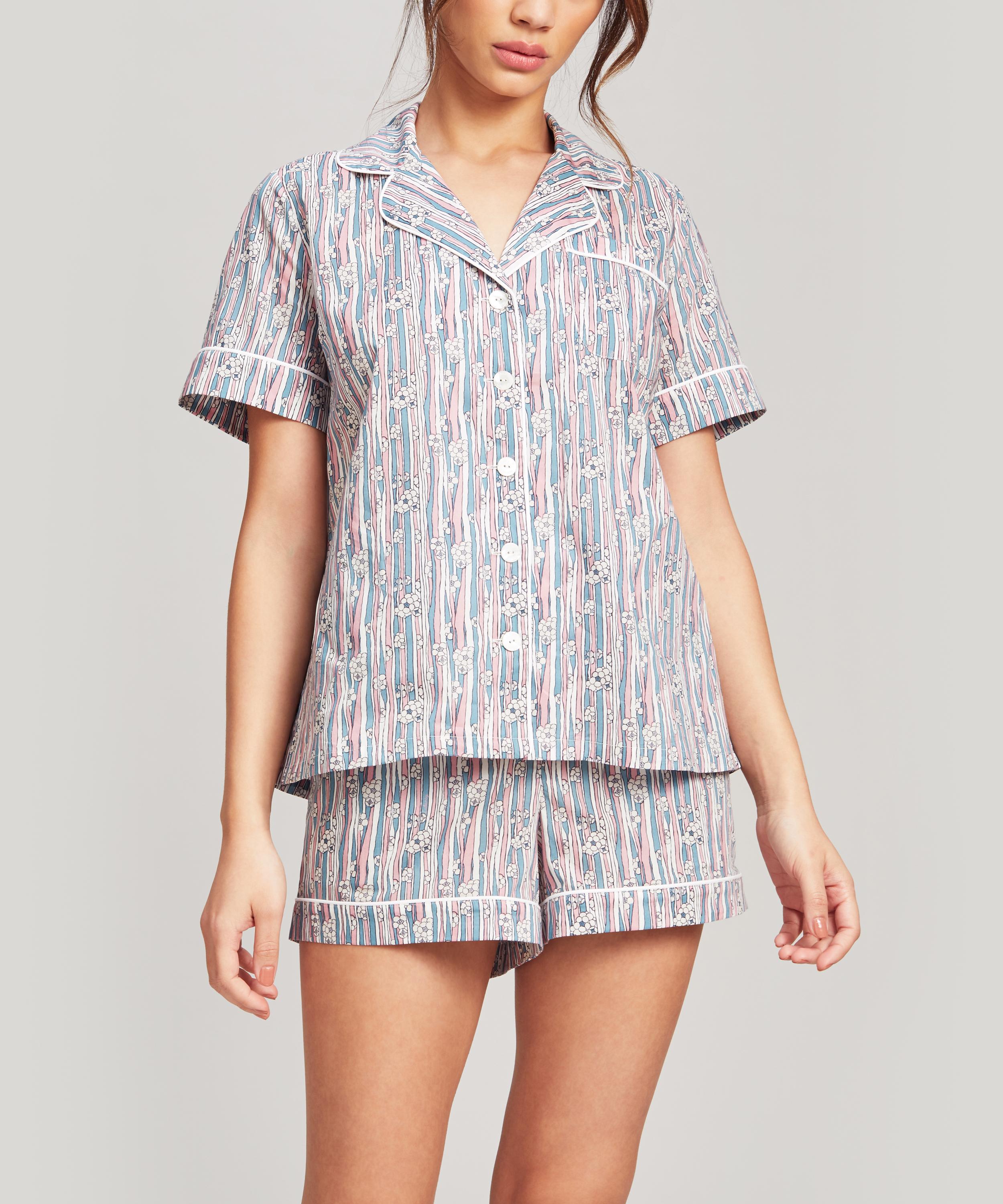 Liberty Jonquil Tana Lawn™ Cotton Short Pyjama Set In Multi