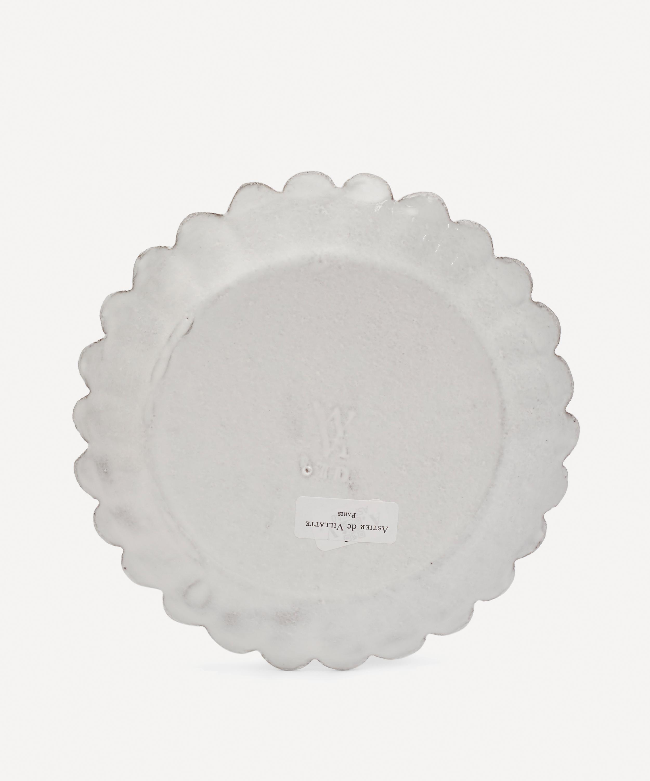 Astier de Villatte - Victoria Glazed Terracotta Small Plate image number 2