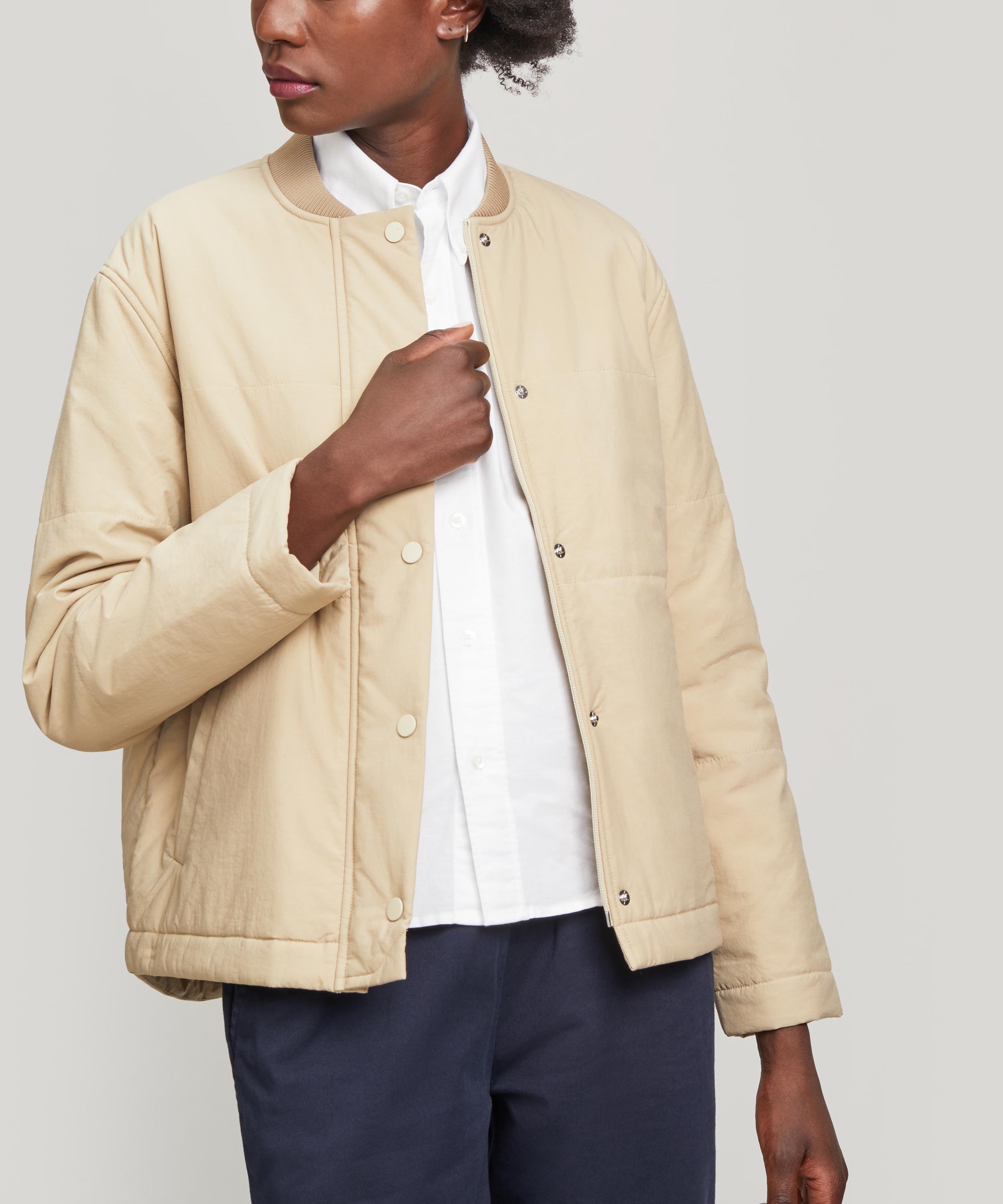 folk wadded contour jacket