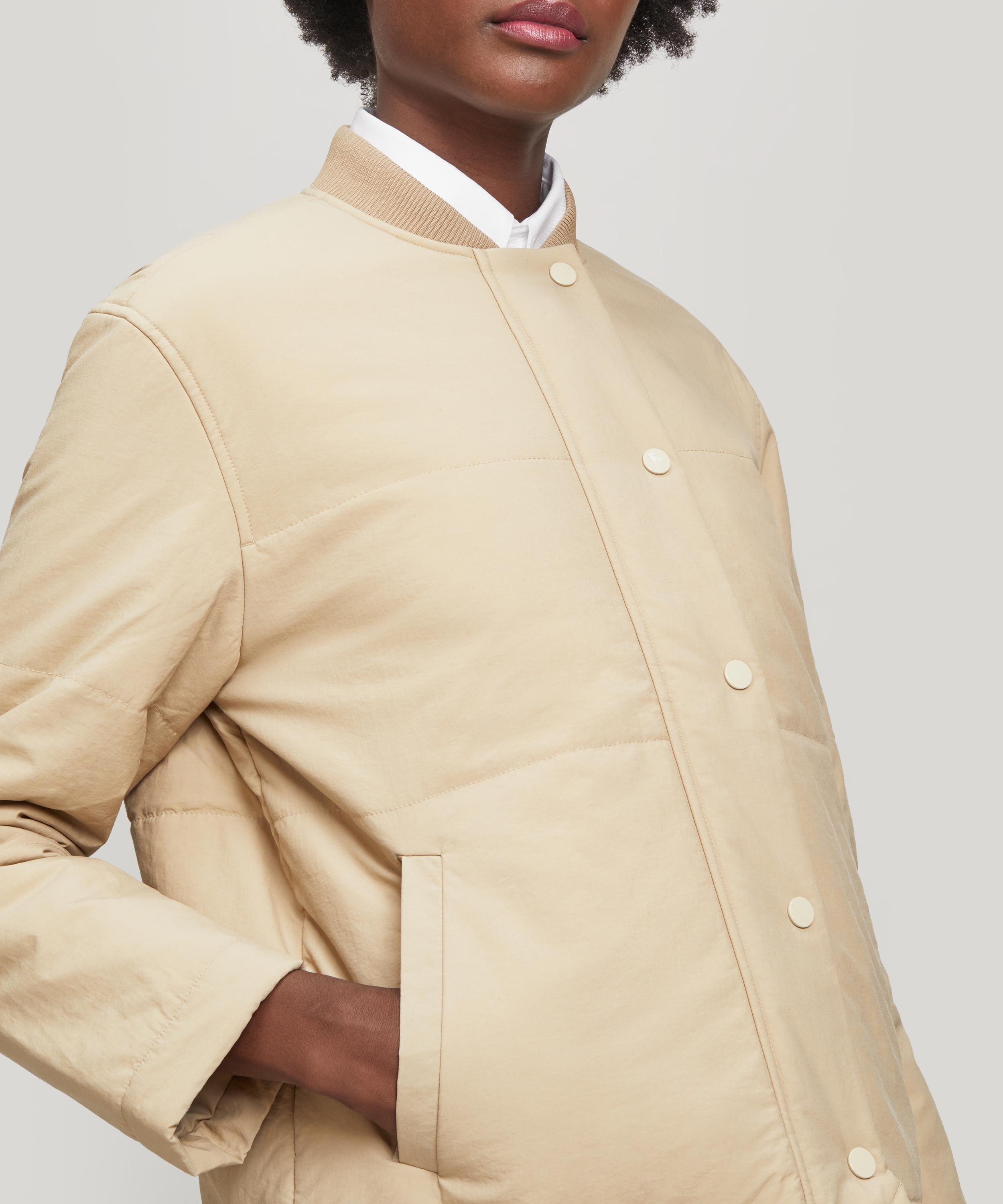 wadded bomber jacket