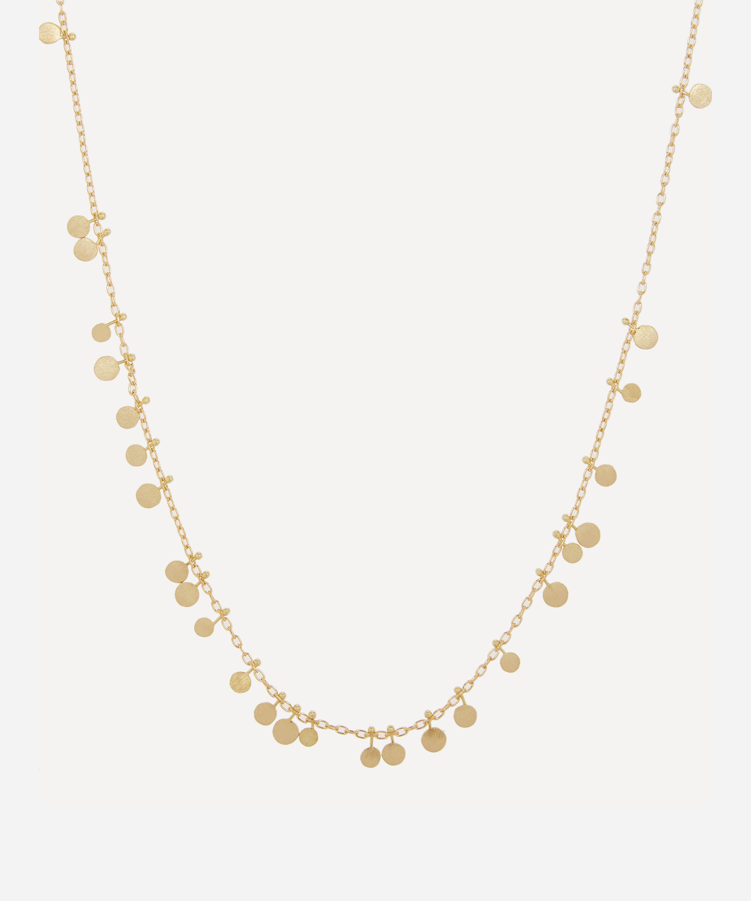 Sia Taylor - 18ct Gold Random Dots Necklace image number 2