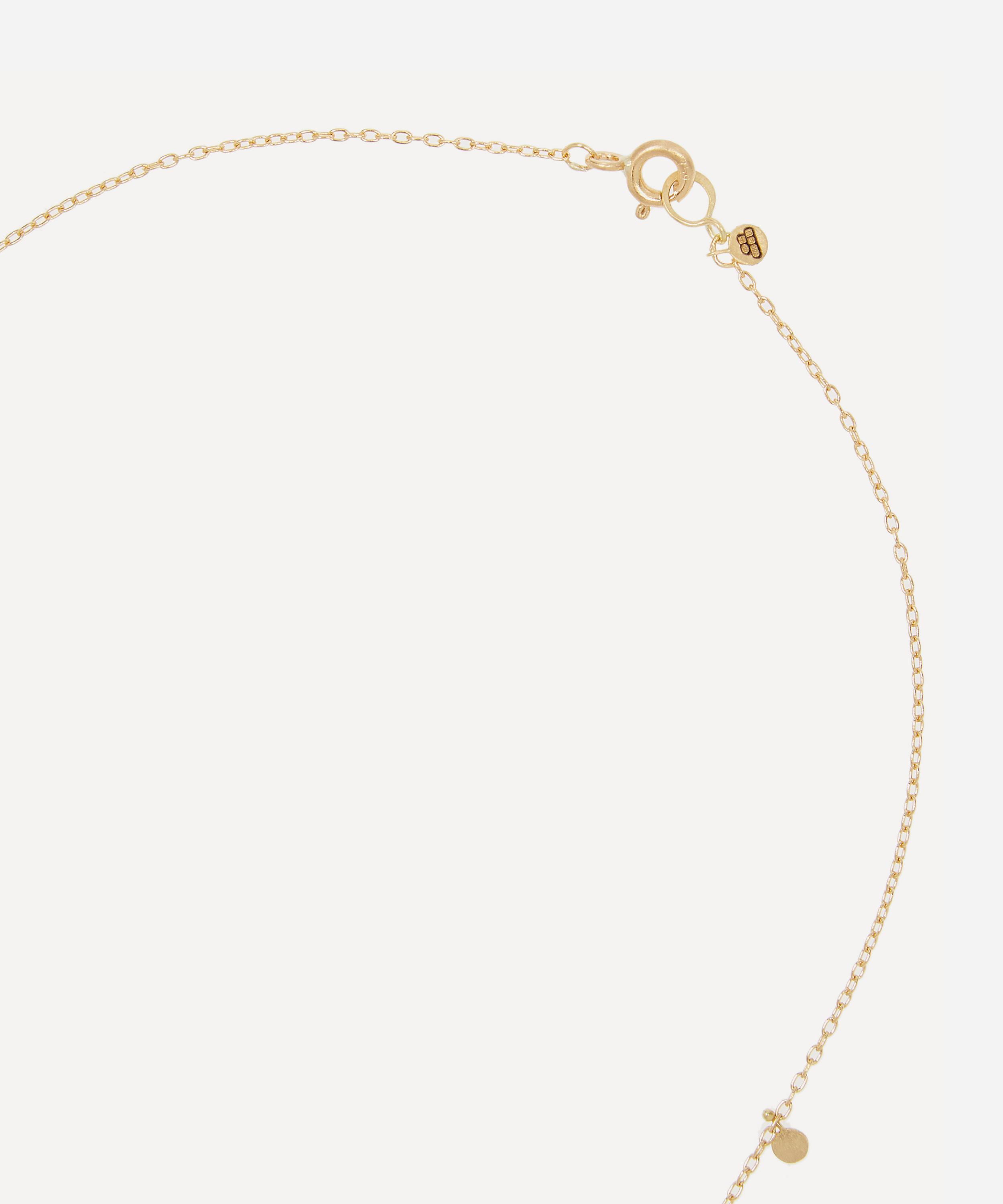 Sia Taylor - 18ct Gold Random Dots Necklace image number 3