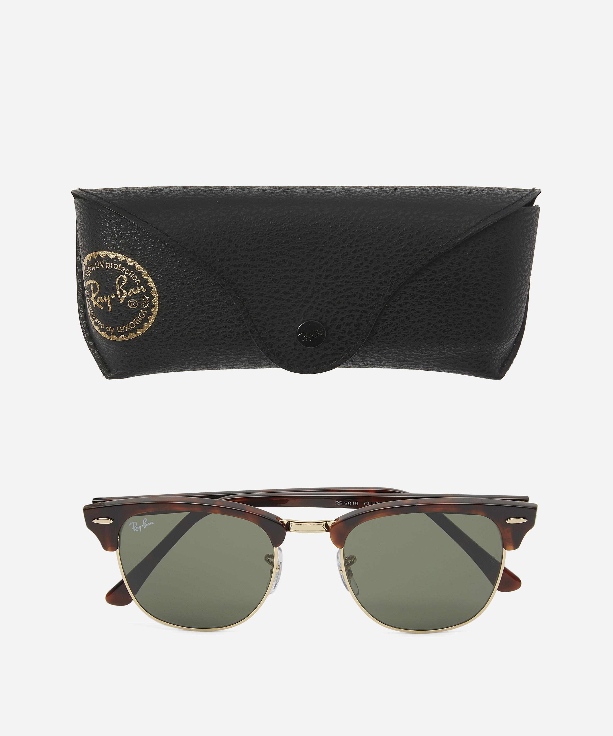 Clubmaster Acetate and Gold-Tone Sunglasses