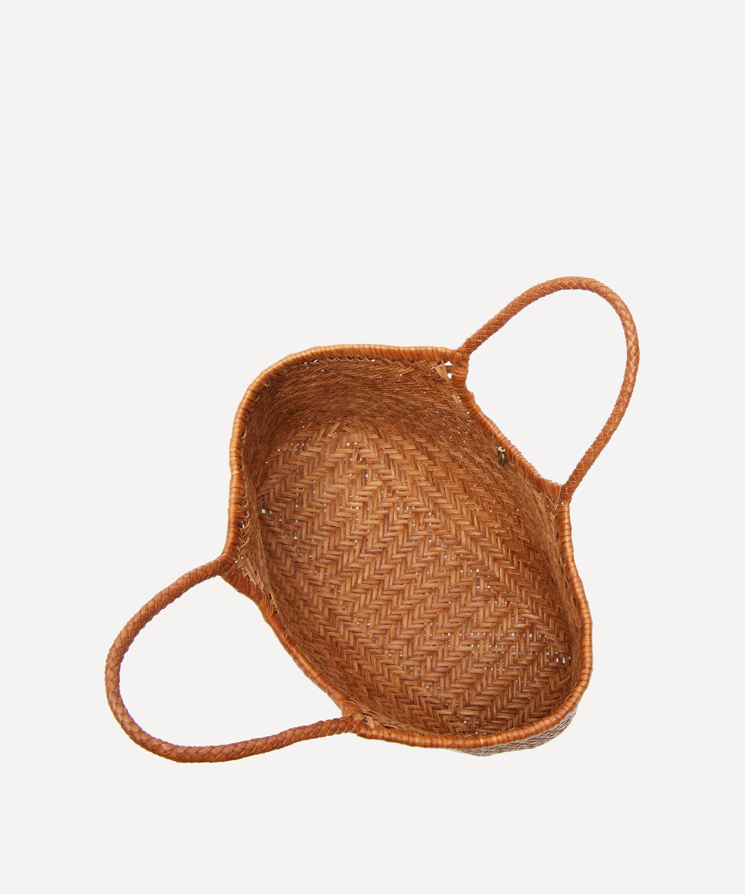 Dragon Diffusion - Nantucket Woven Leather Tote Bag image number 5