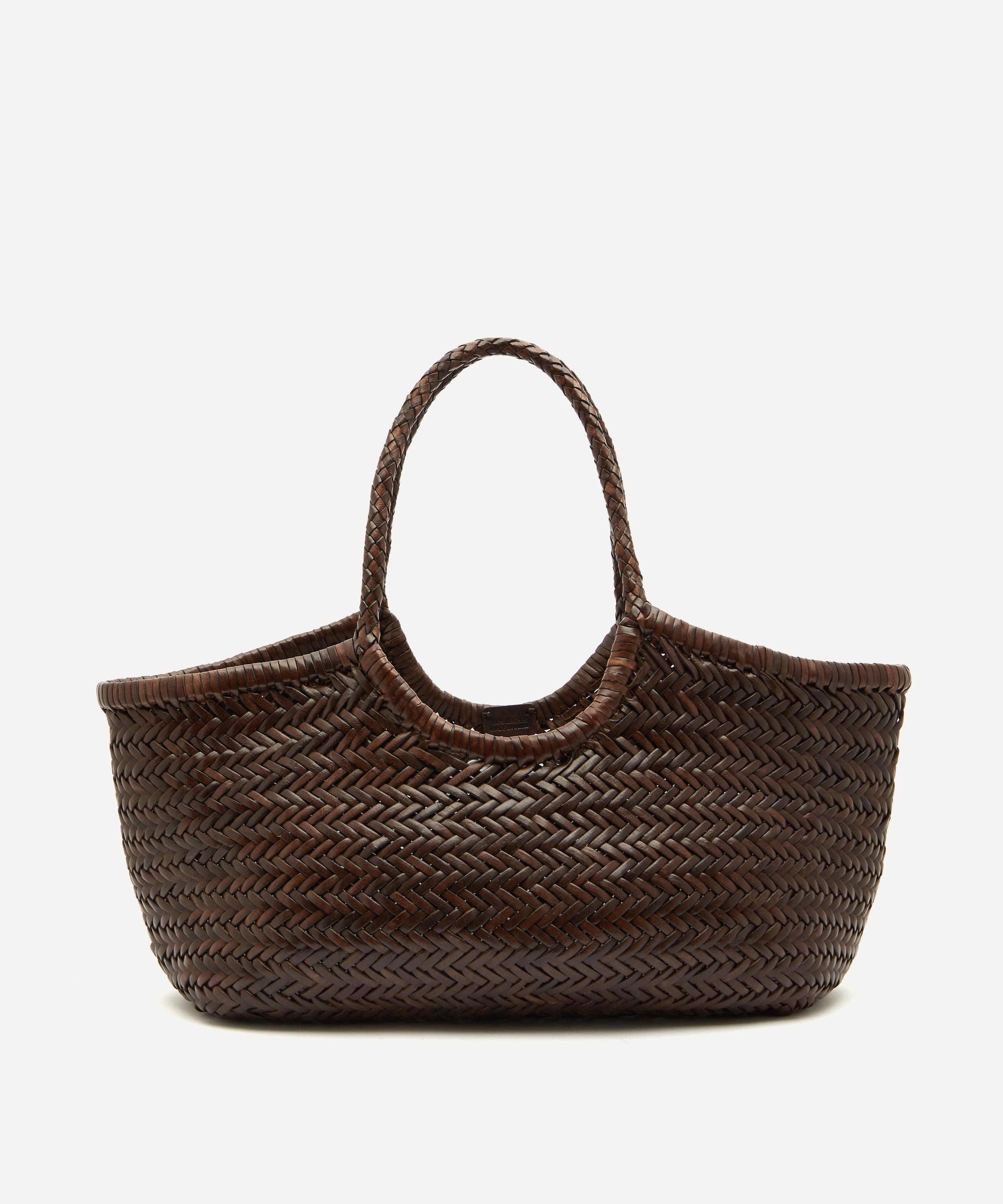 Dragon Diffusion - Nantucket Woven Leather Tote Bag