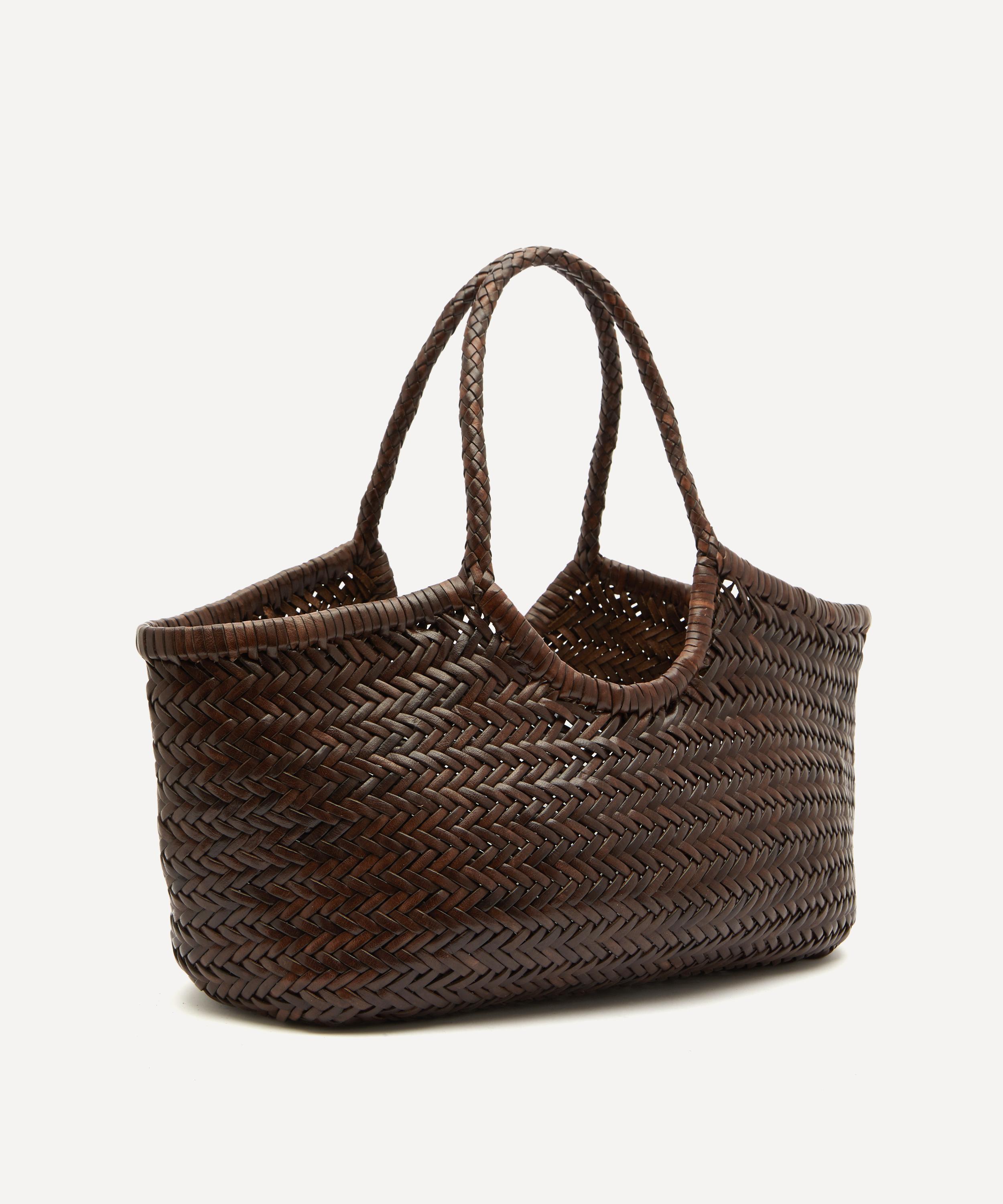 Dragon Diffusion - Nantucket Woven Leather Tote Bag image number 2