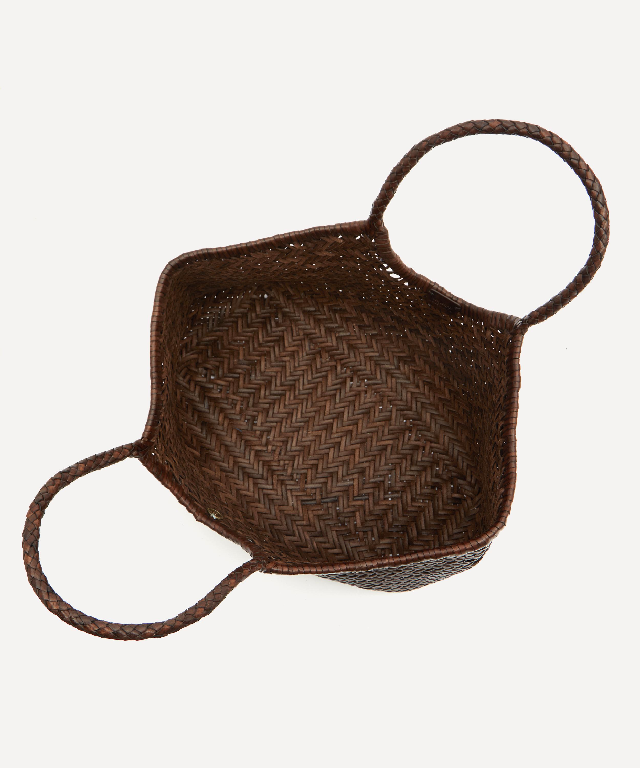 Dragon Diffusion - Nantucket Woven Leather Tote Bag image number 5