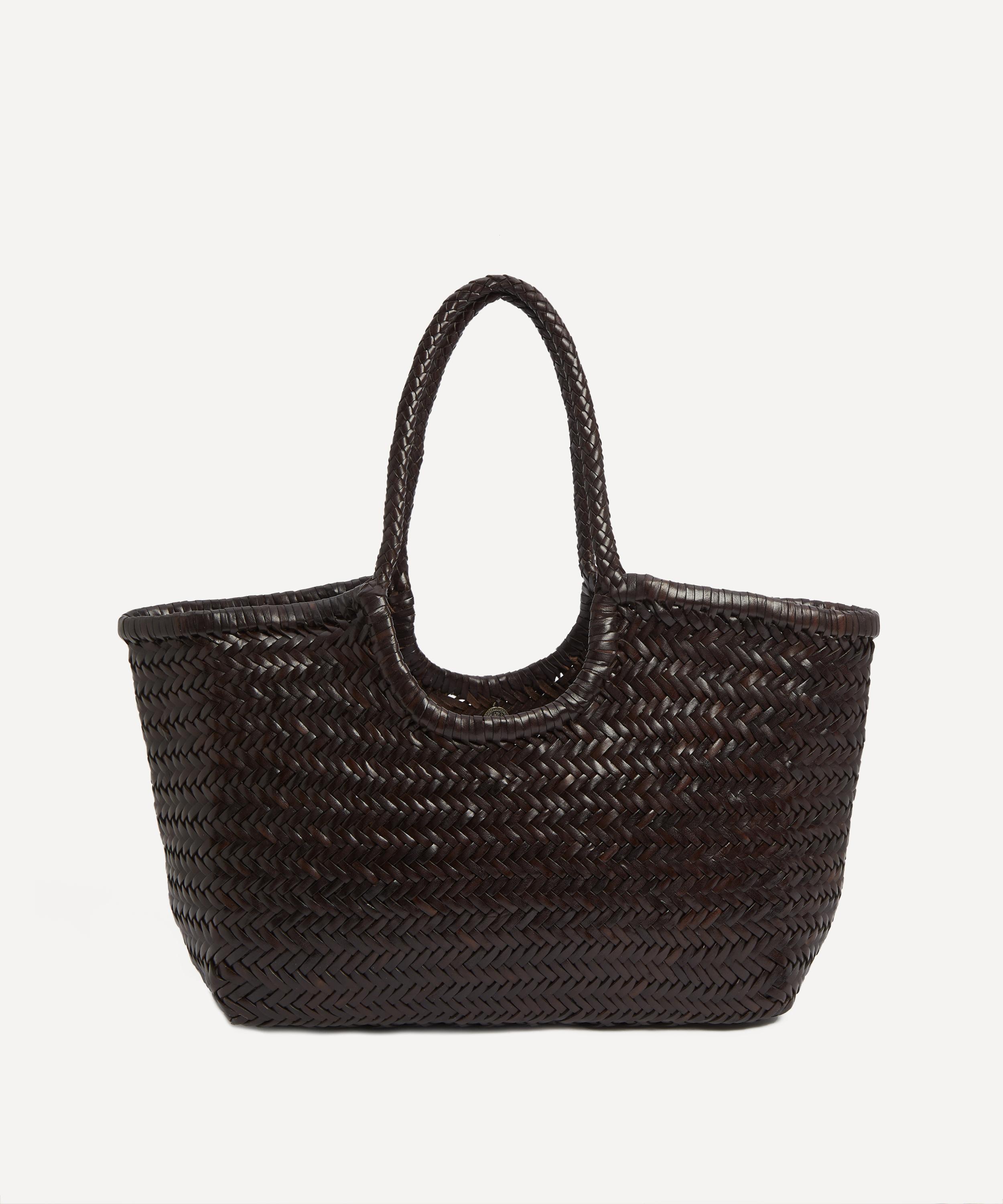 Dragon Diffusion - Nantucket Woven Leather Tote Bag image number 3