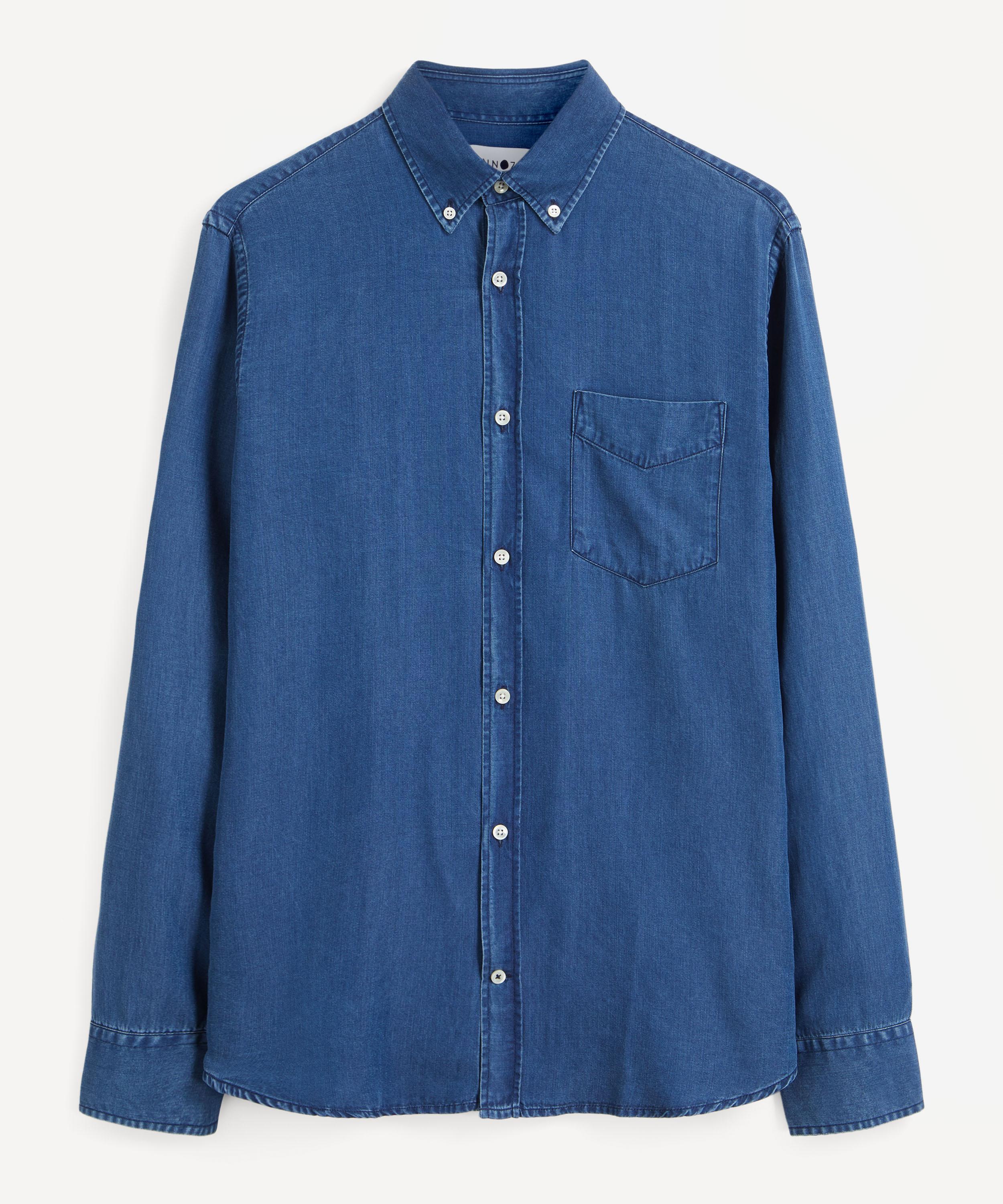 NN.07 Levon Tencel Button-Down Shirt | Liberty