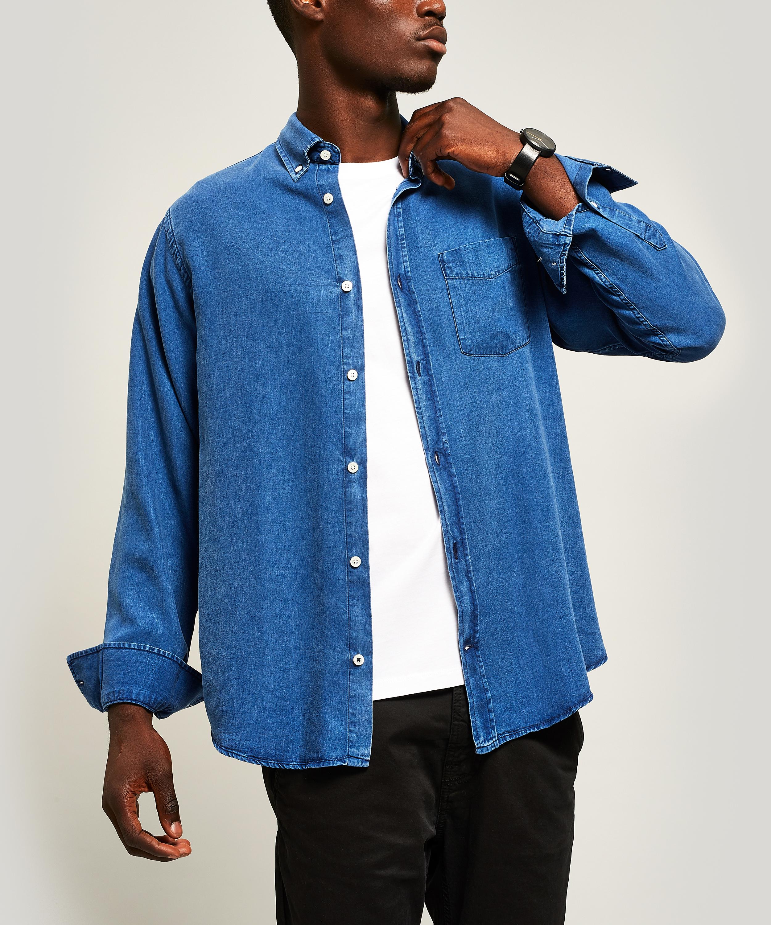 NN.07 - Levon Tencel Button-Down Shirt image number 1