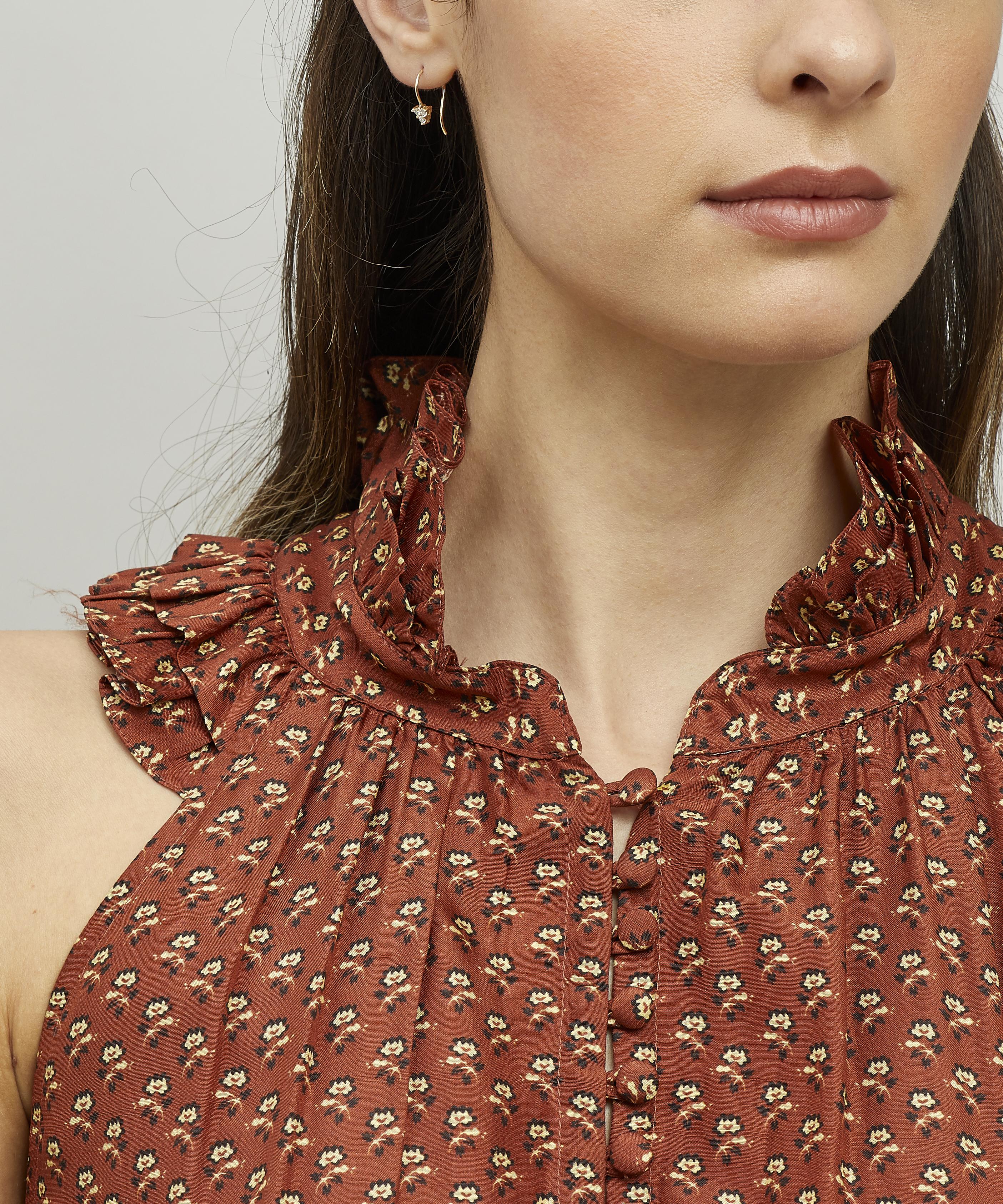 Dinny Hall - Gold Shuga Diamond Trillion Drop Earrings image number 1