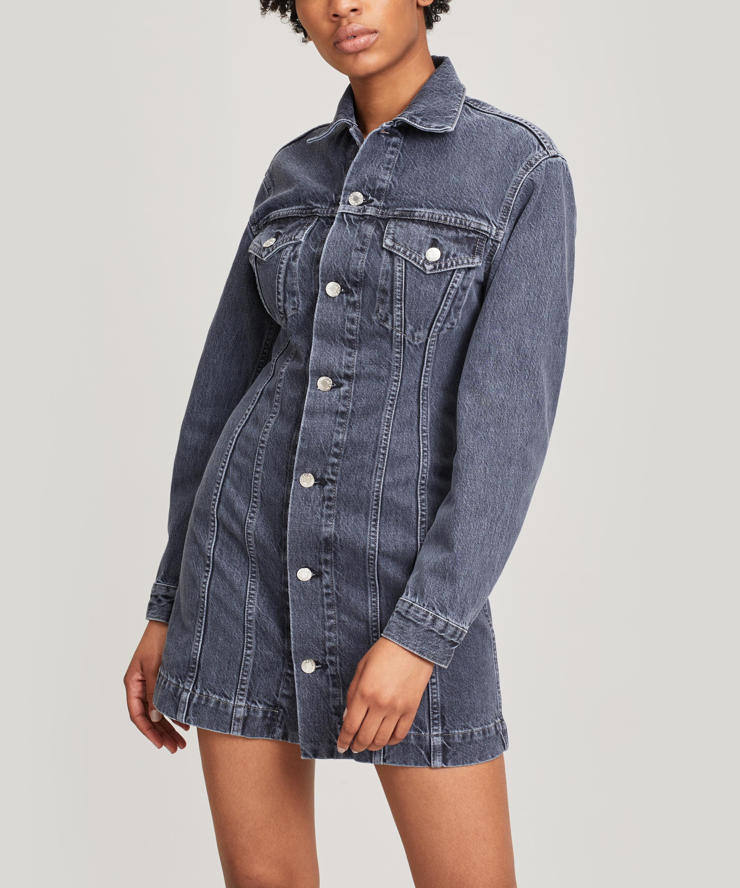 helmut lang denim dress