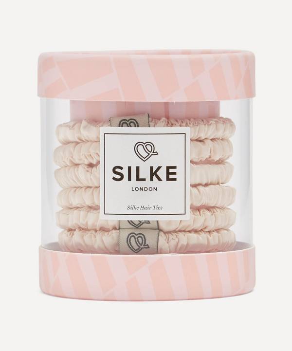 SILKE London - Coco Silk Hair Ties Pack of Six
