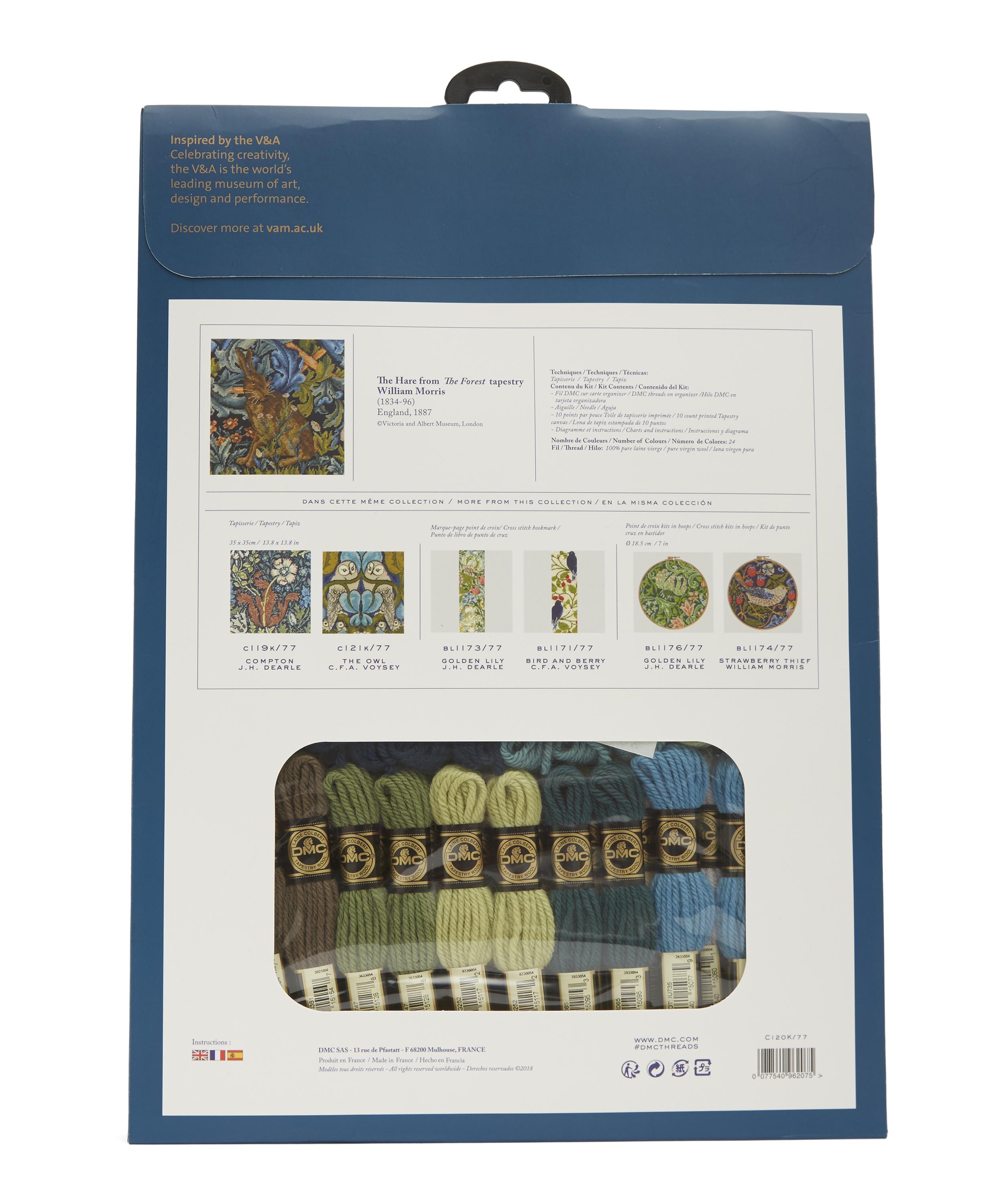 DMC - The Hare Tapestry Kit image number 2