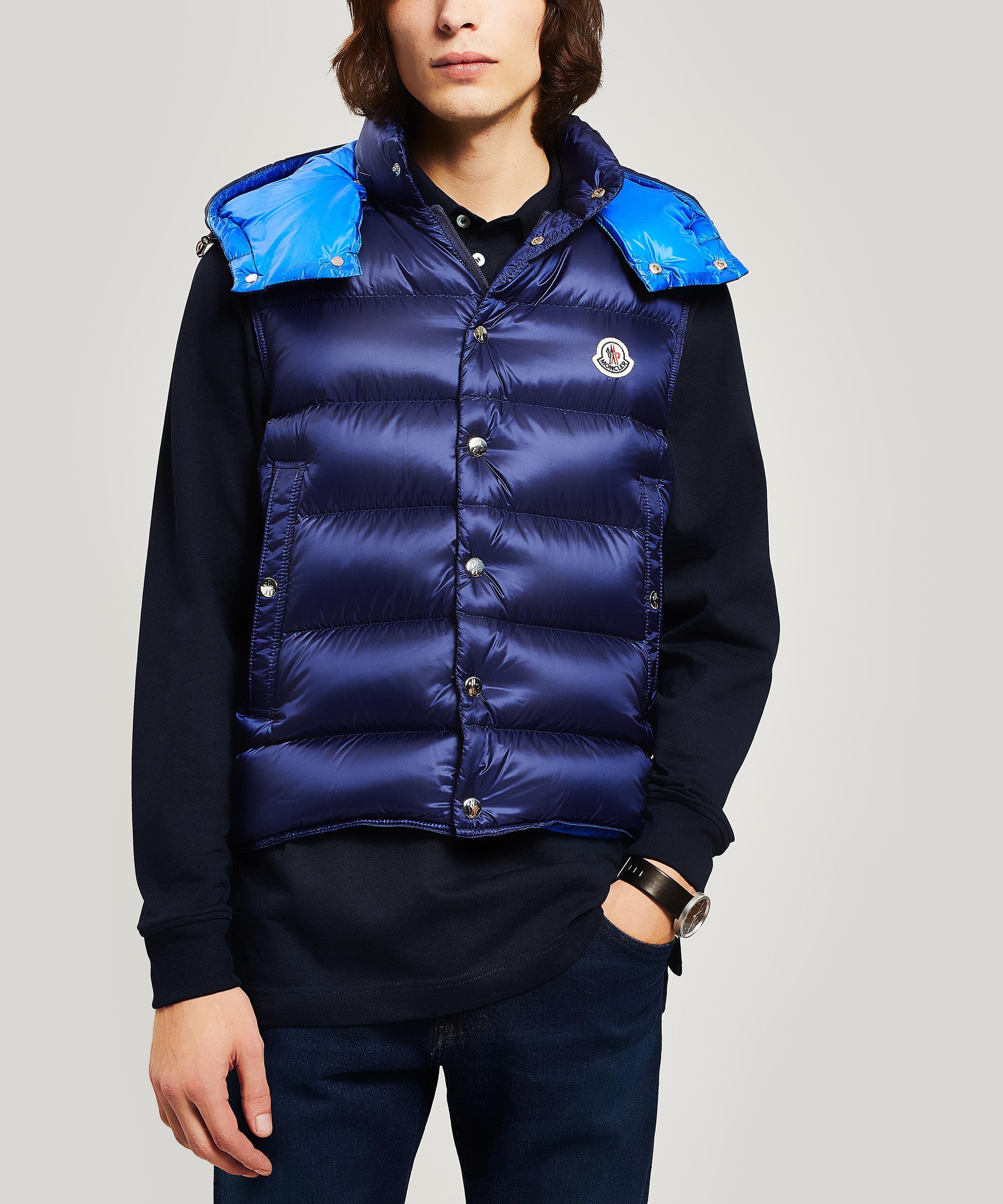moncler gilet shiny