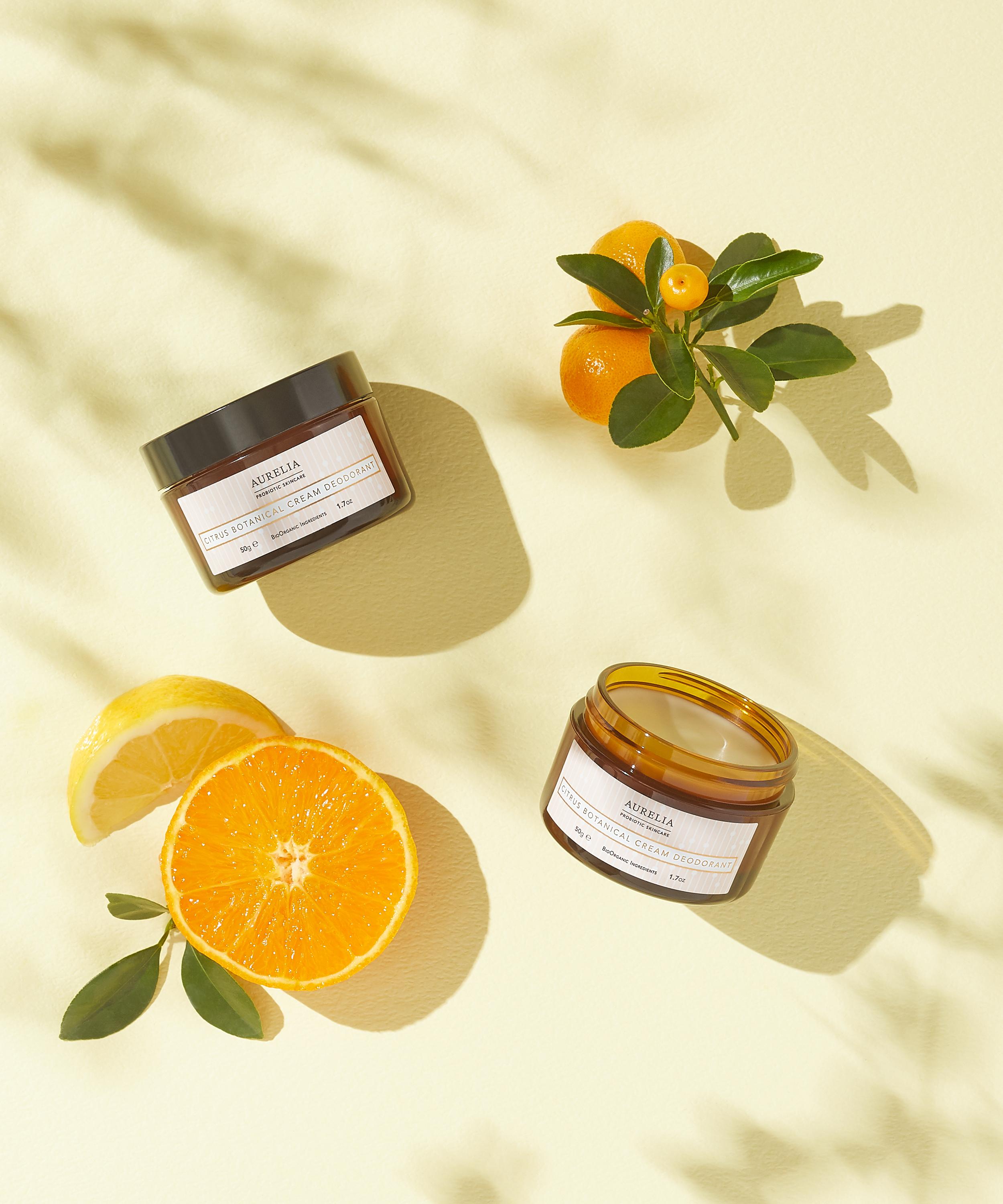 Aurelia Probiotic Skincare - Citrus Botanical Cream Deodorant 50g image number 3