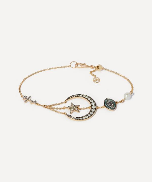 Annoushka - 18ct Gold Love Diamonds Lunar Bracelet