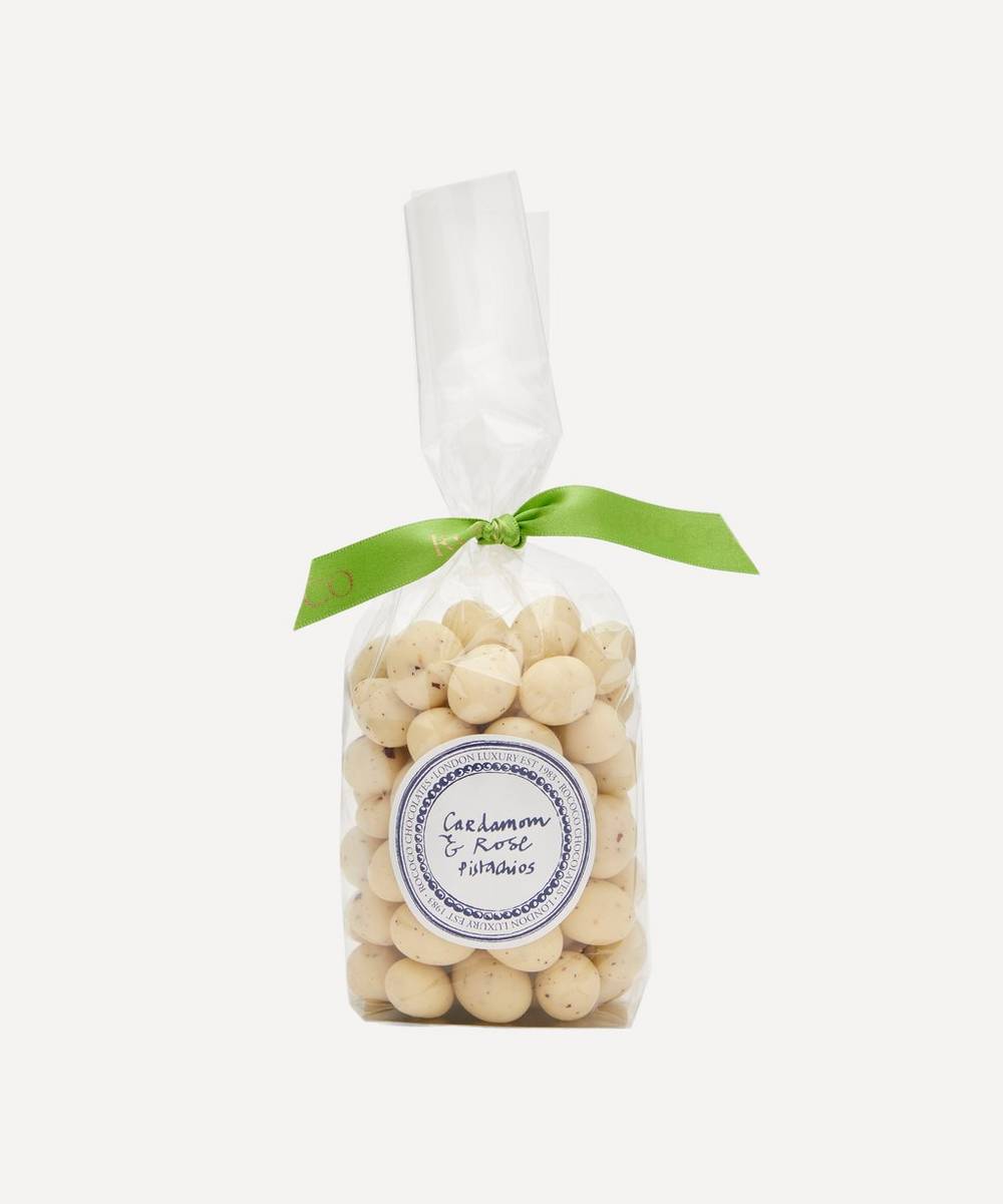 Rococo - White Chocolate Pistachios with Cardamom and Rose 200g