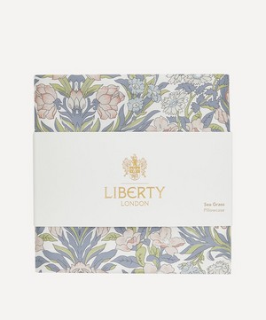 Liberty - Sea Grass Cotton Sateen Single Pillowcase image number 3