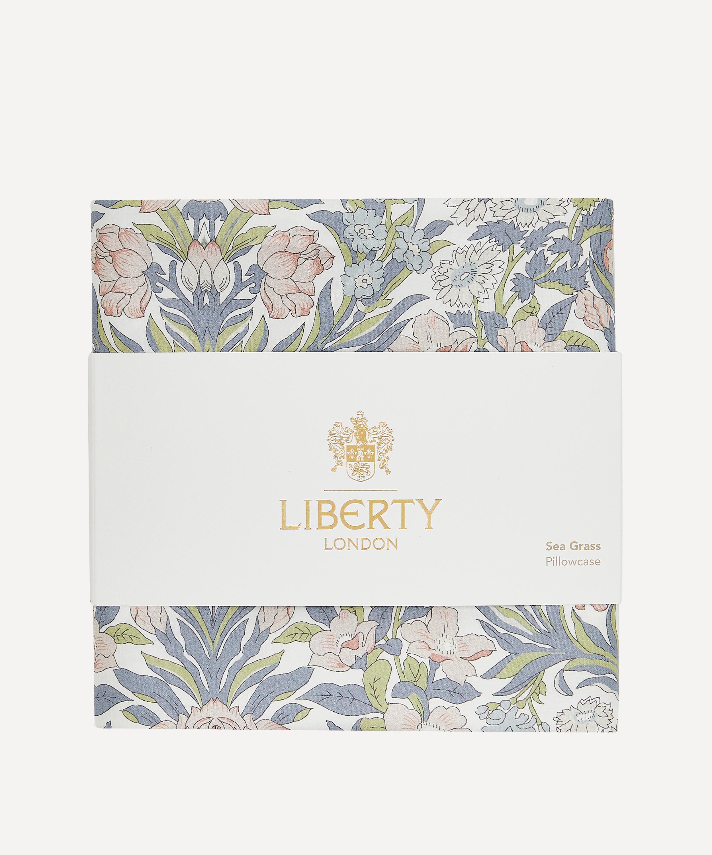 Liberty - Sea Grass Cotton Sateen Single Pillowcase image number 3
