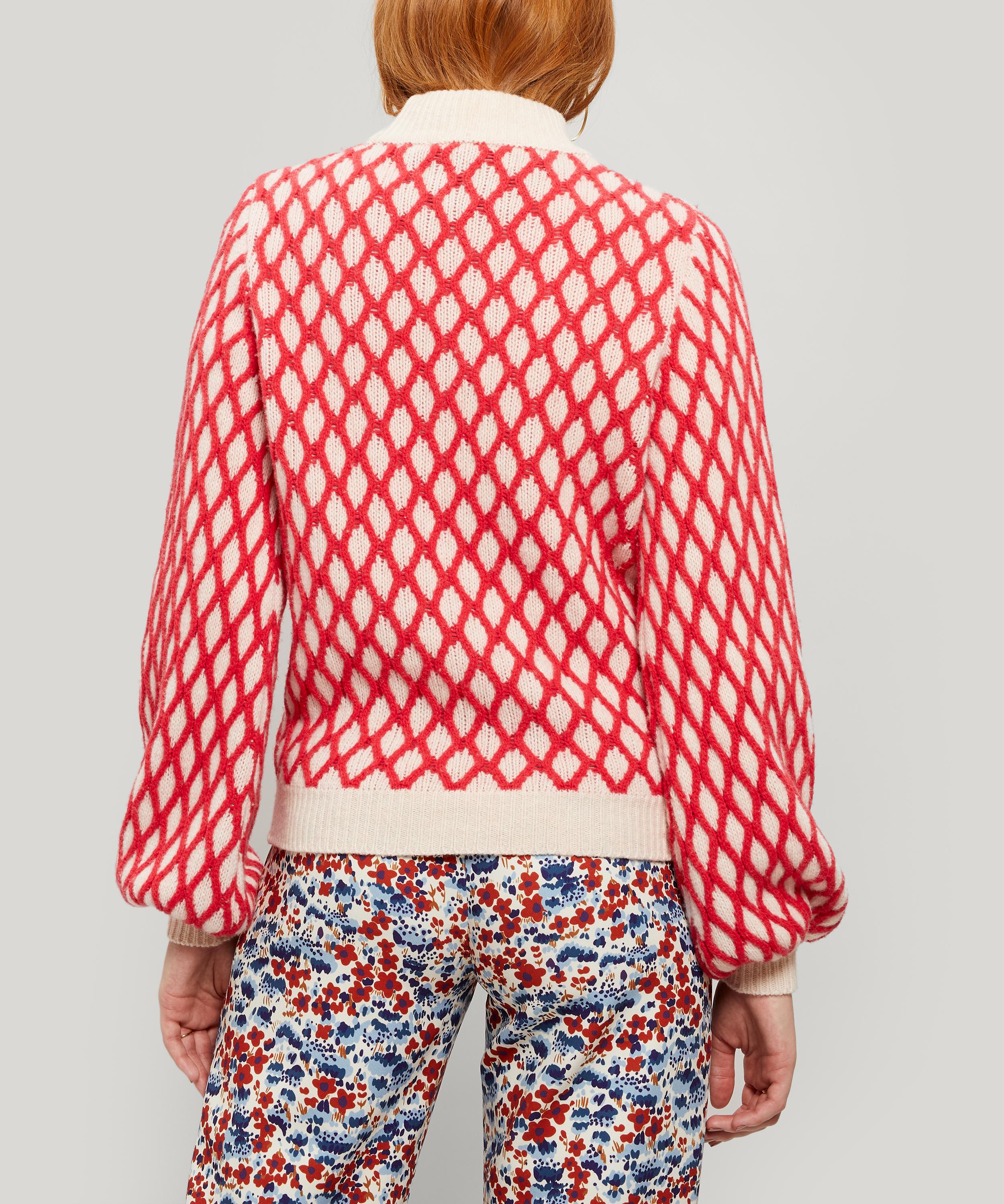 stine goya cable knit sweater
