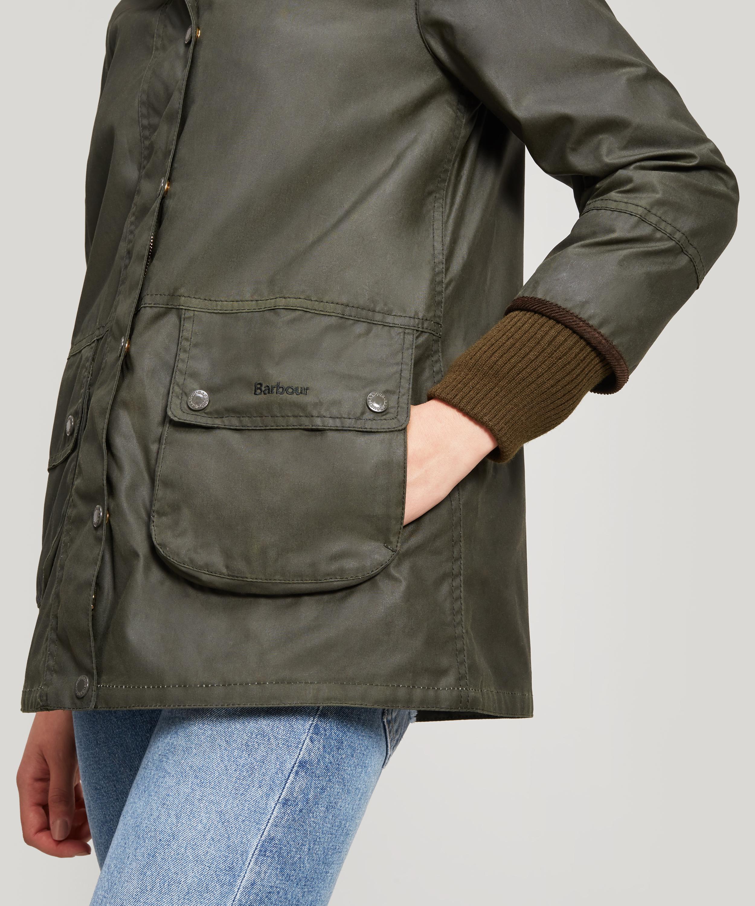 barbour pine wax jacket with hood