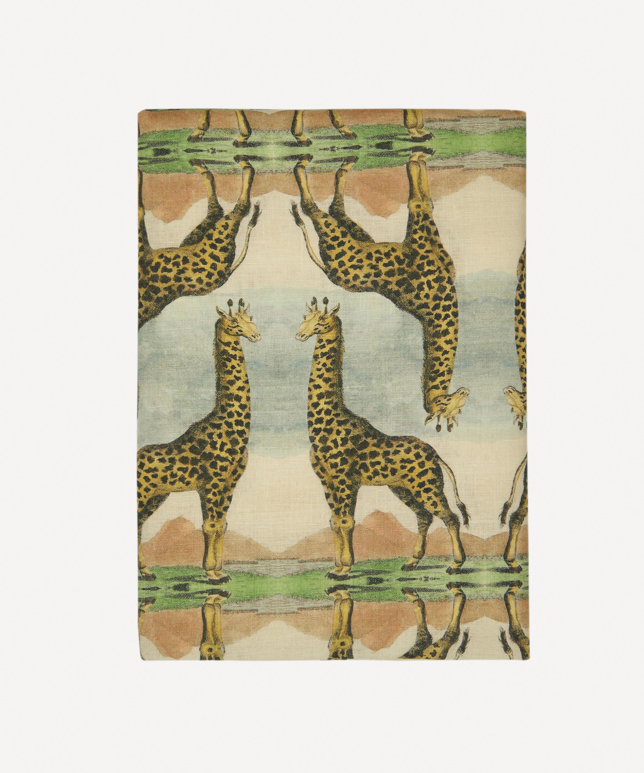 Avenida Home - Giraffe Large 300x150cm Linen Tablecloth image number 0