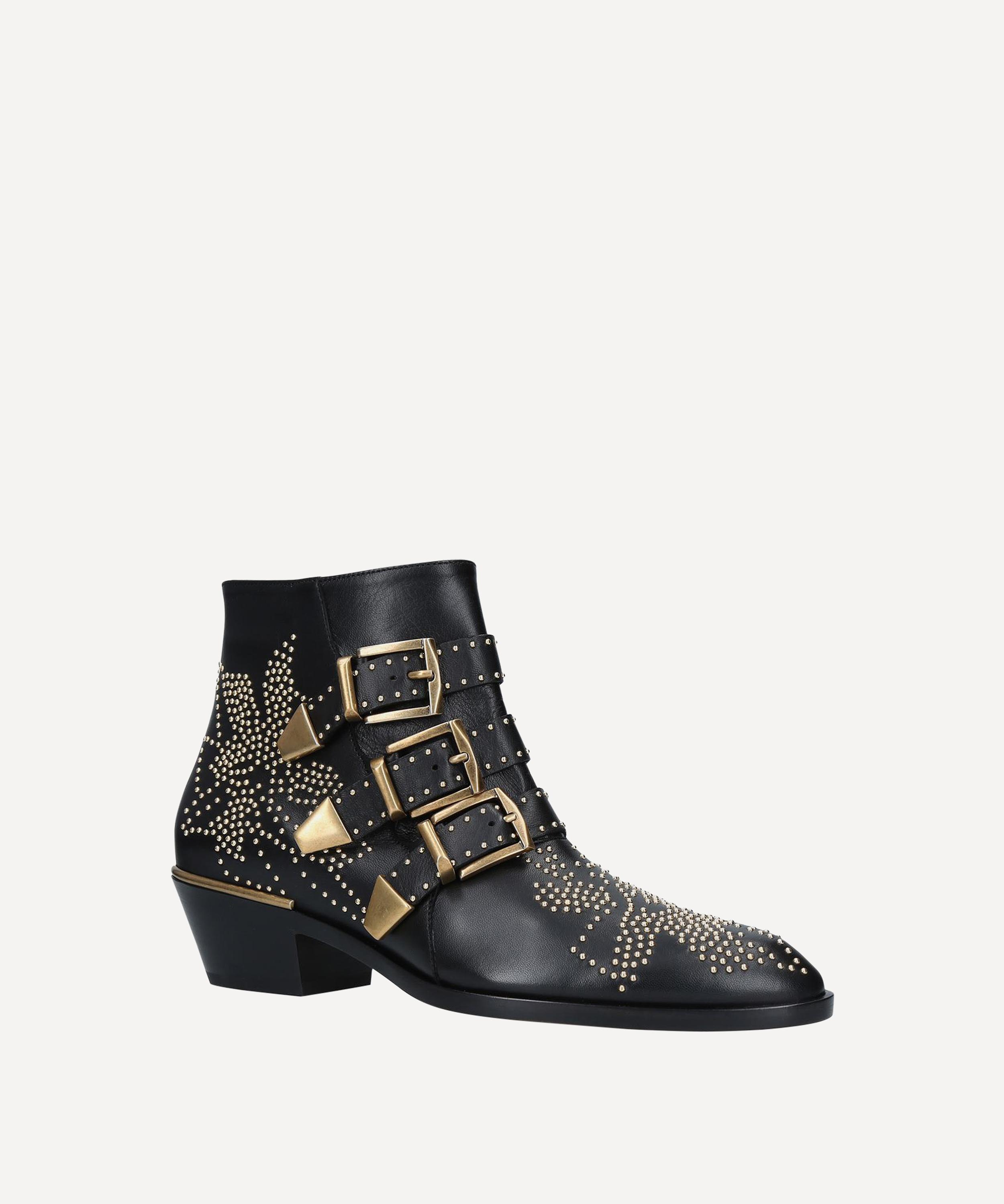 Chloe susanna store boots black gold