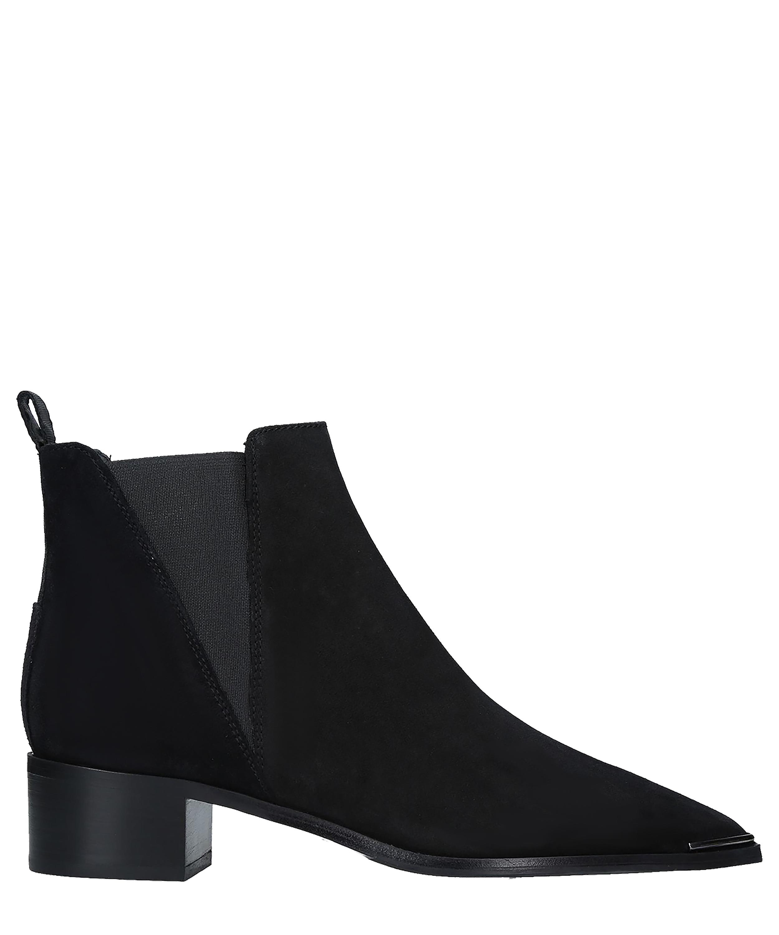 Acne Studios Jensen Suede Ankle Boots Liberty