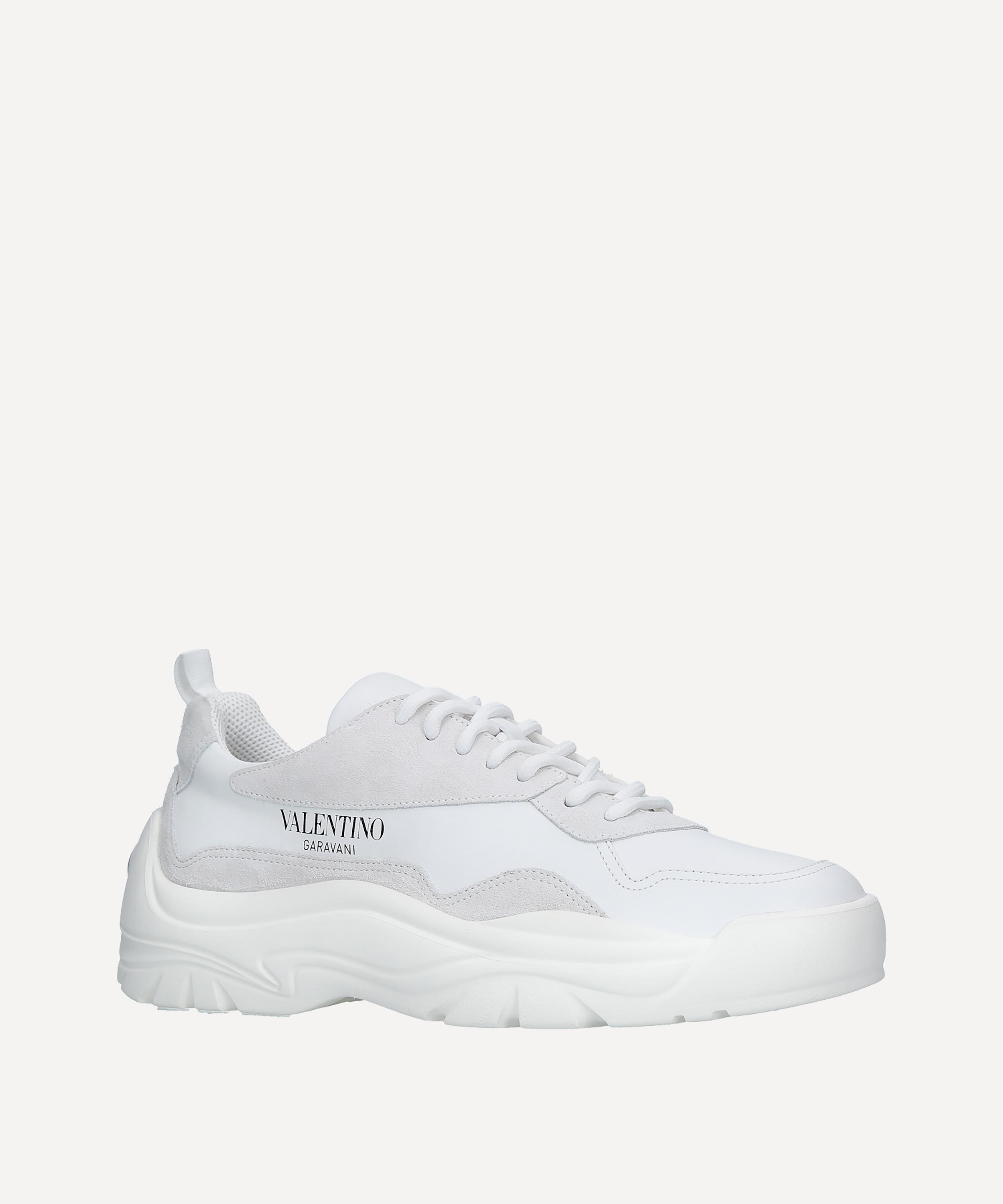 Valentino bansi leather on sale trainers