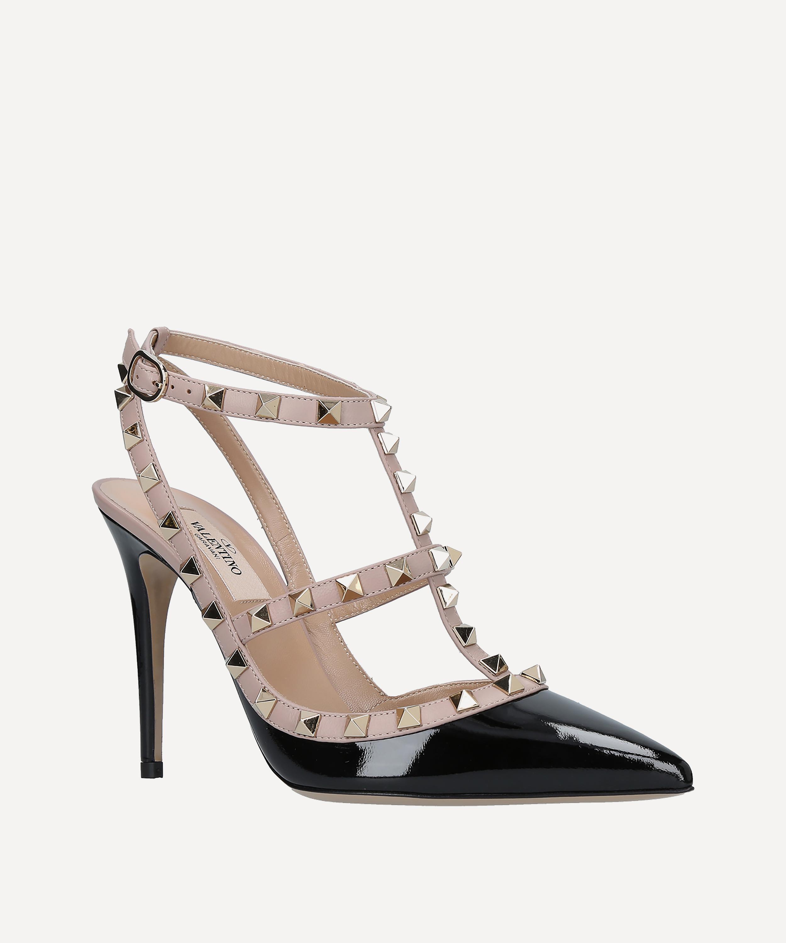 Valentino rockstud 2025 100 leather courts