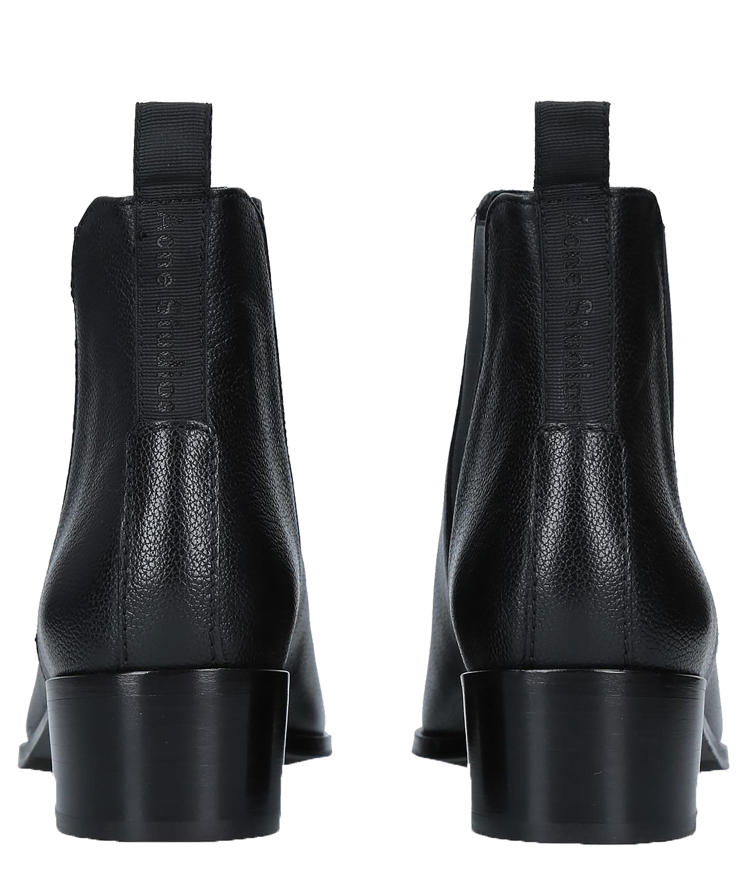 Acne Studios - Jensen Grain Leather Ankle Boots image number 2