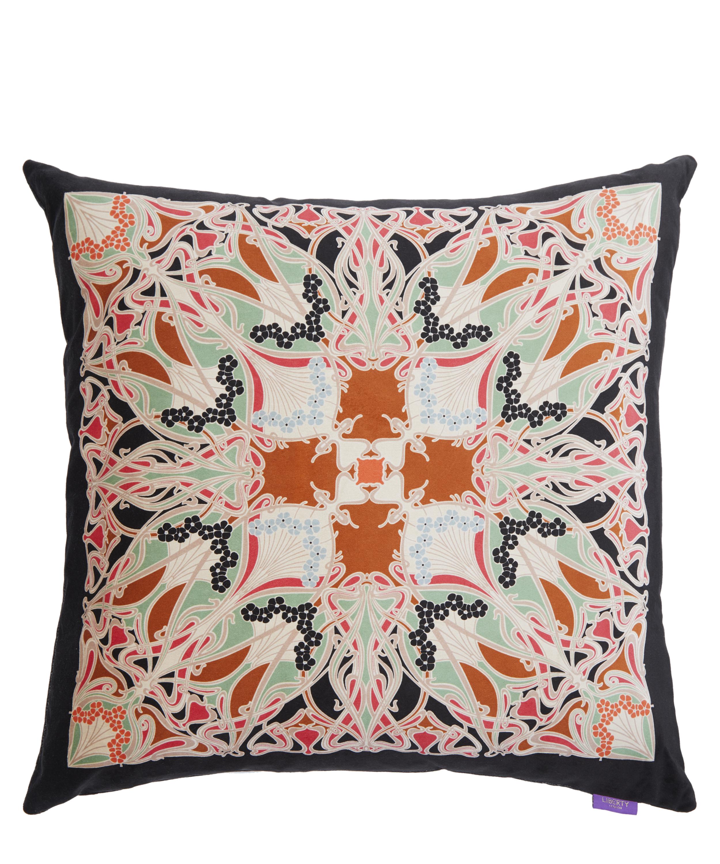 Liberty - Ianthe Square Velvet Cushion image number 0